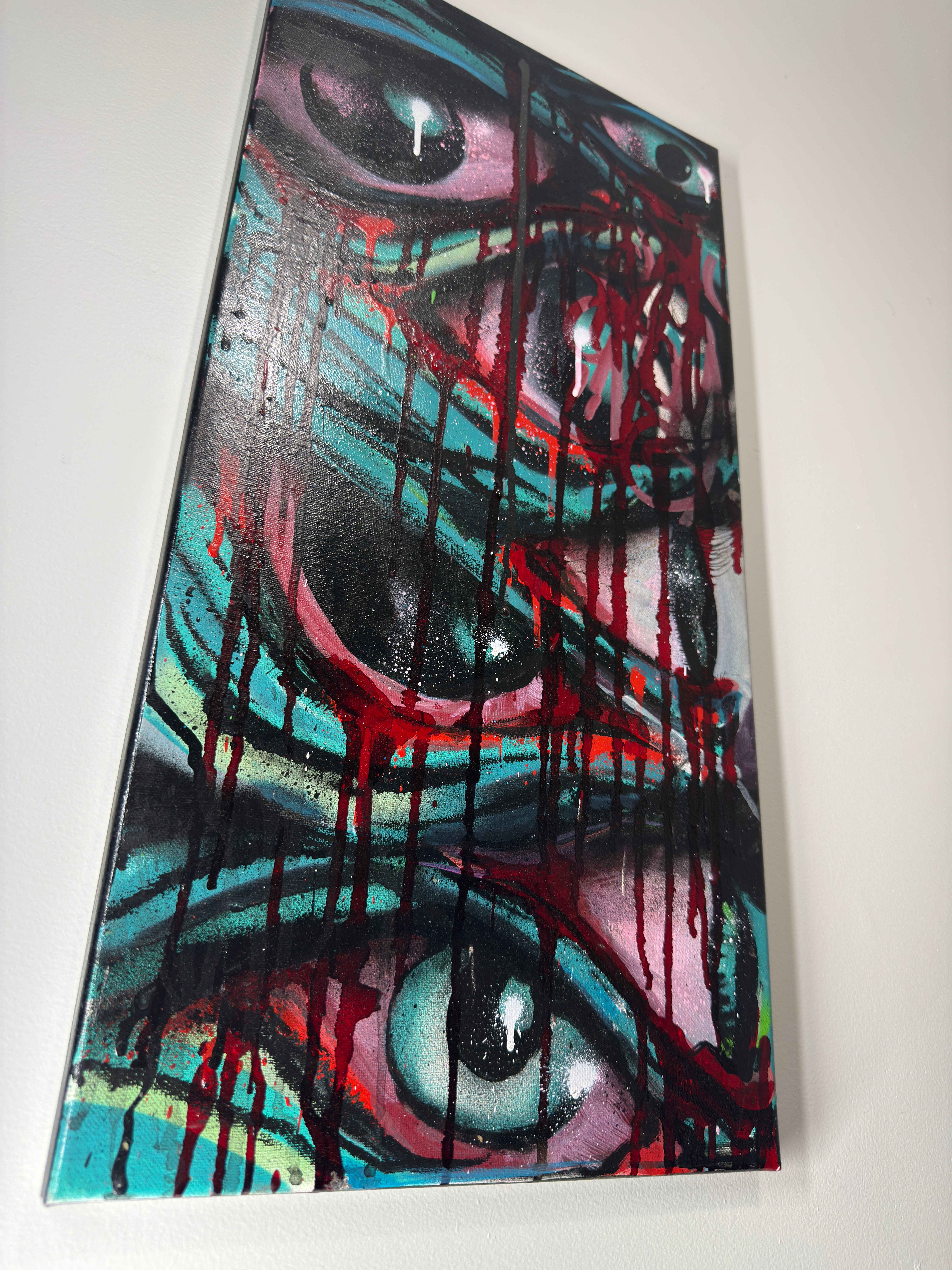 “Happy colors” – Original Abstract Painting