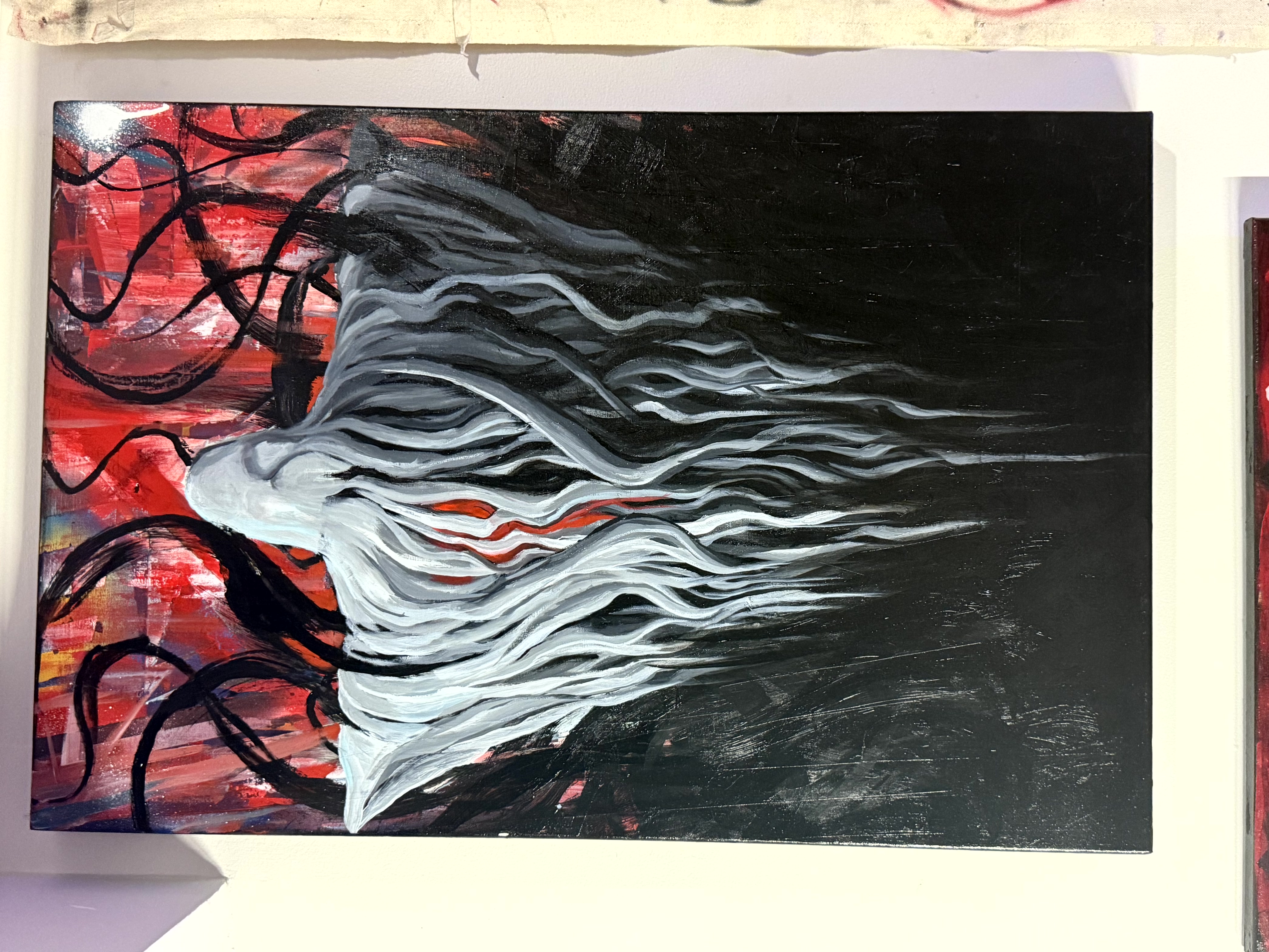 The Shadow — 20x30 Original Acrylic on Canvas