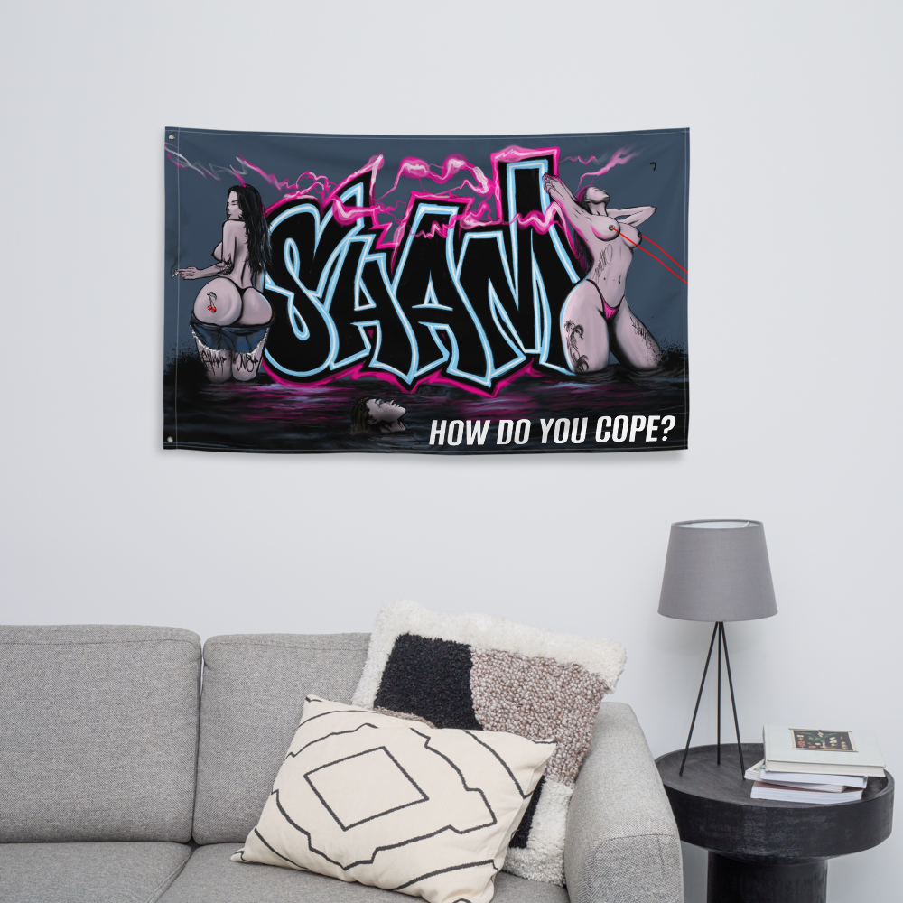 DROWNING FLAG — From the Jail Sketch Archive