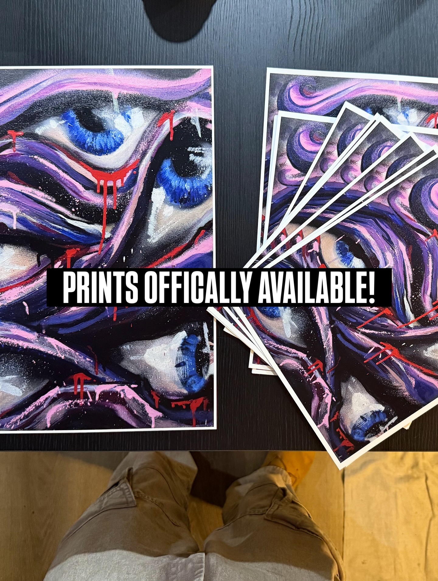 All eyes on me PRINTS!