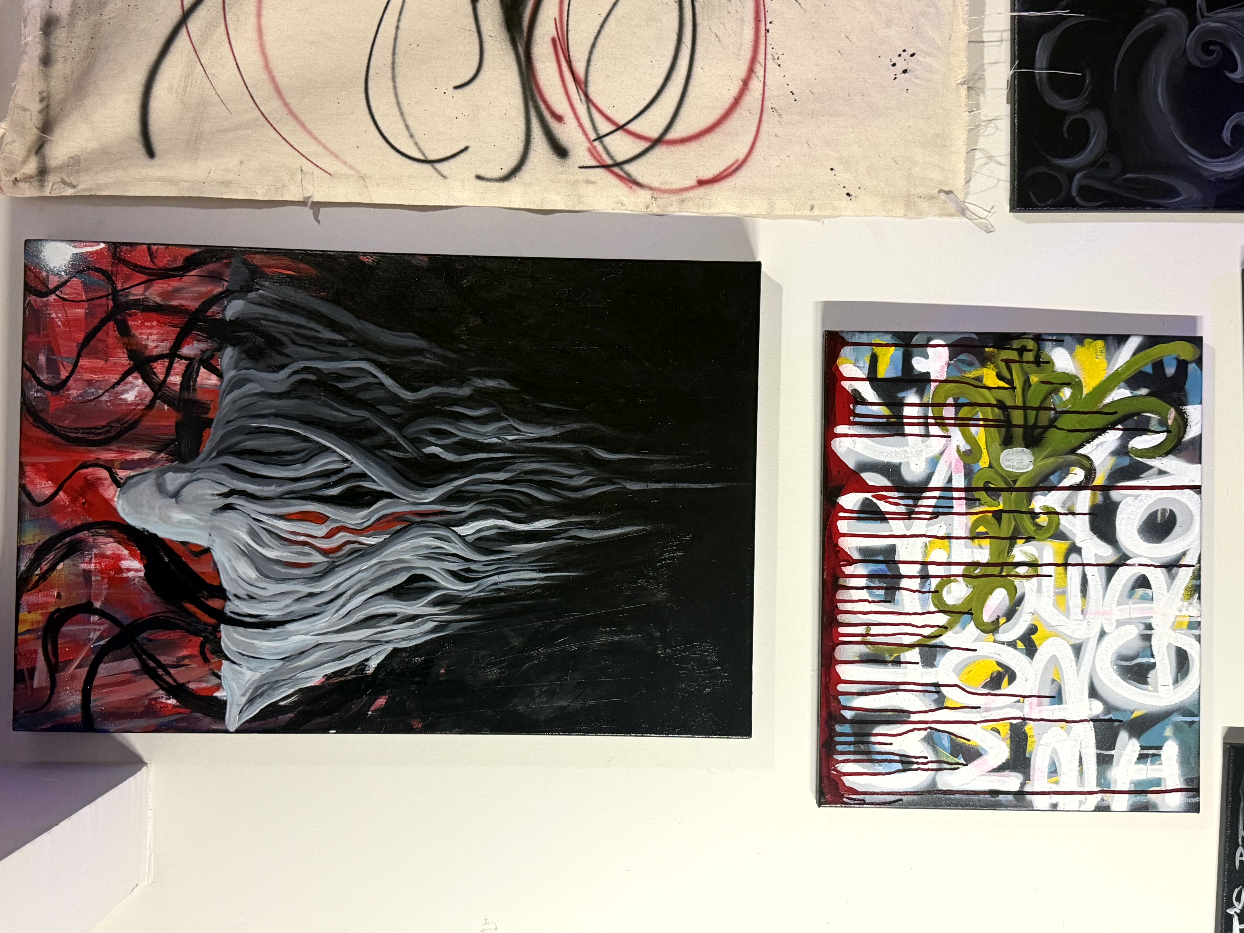 The Shadow — 20x30 Original Acrylic on Canvas