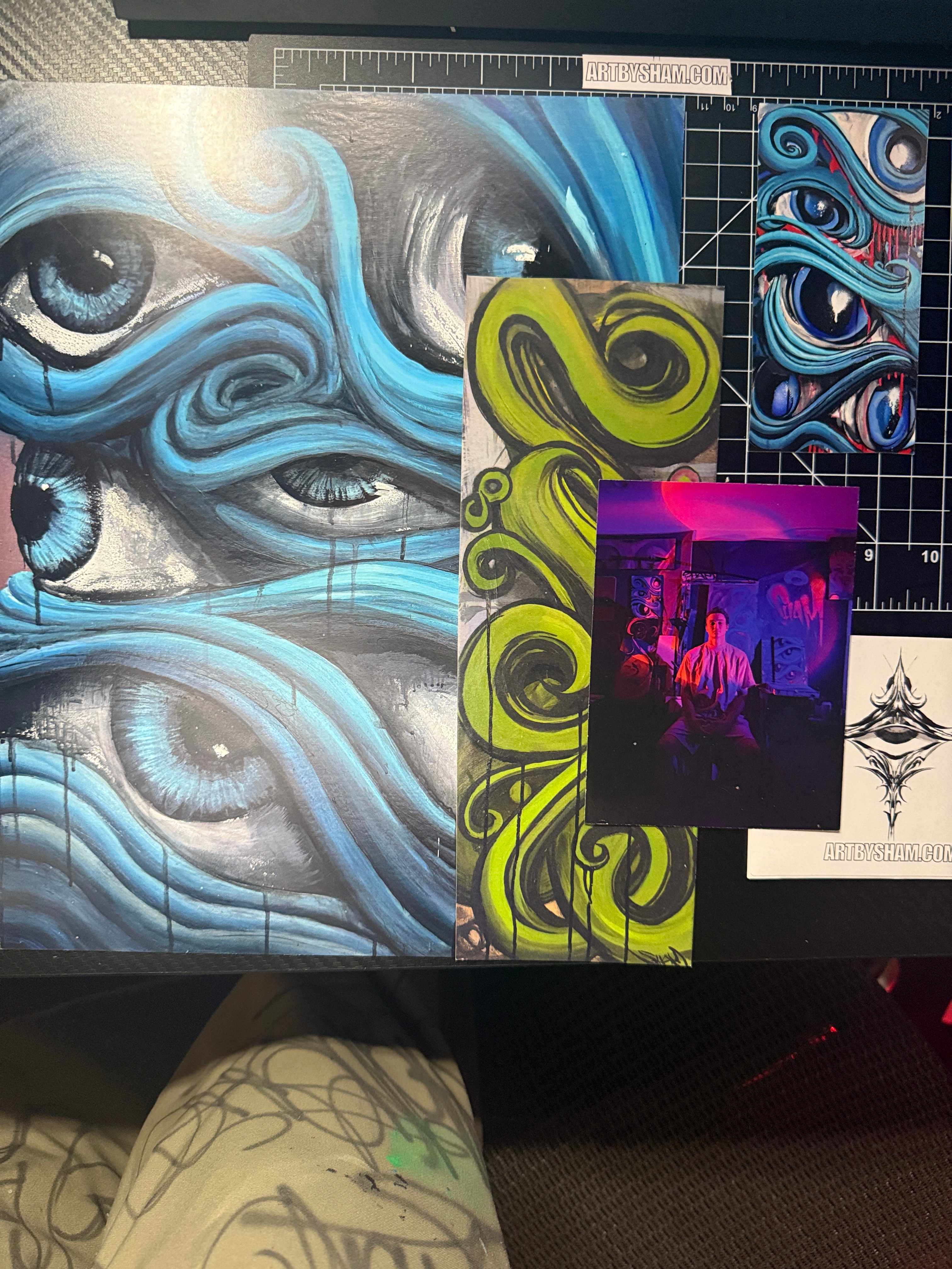 SHAM STARTER PACK // 5-PIECE PRINT + STICKER BUNDLE