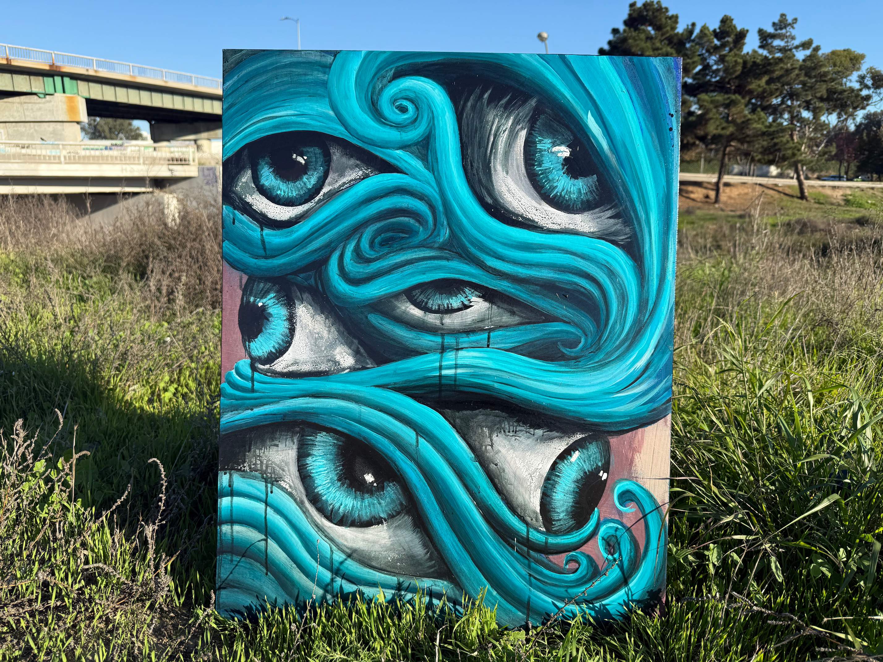 Tread these turbulent seas cautiously // Watch me float a sinking ship 