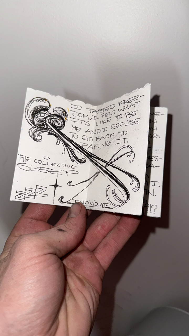 zine download + 3 secret sketchbook pages 