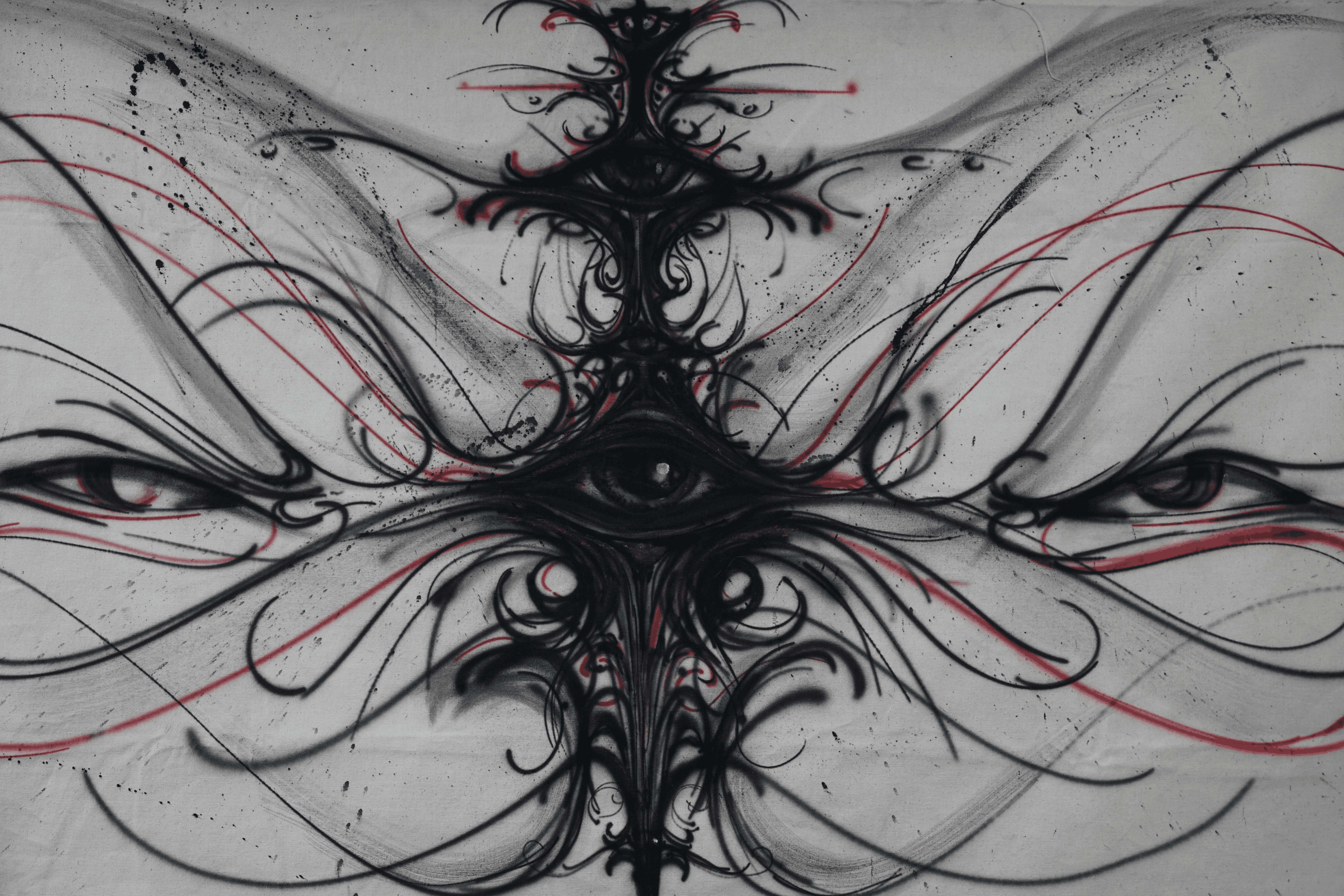 God Question Mark? 3' X 5'