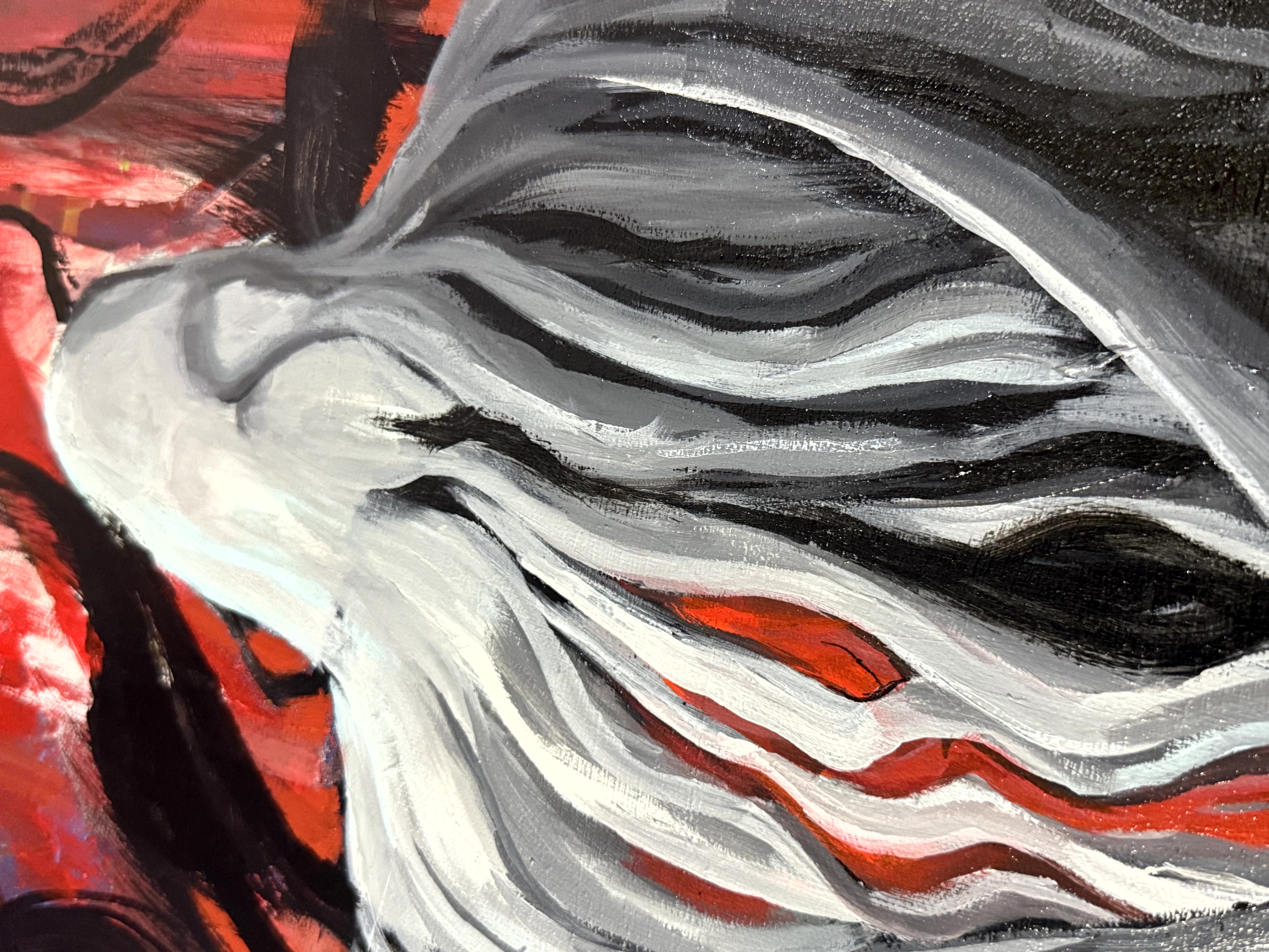 The Shadow — 20x30 Original Acrylic on Canvas