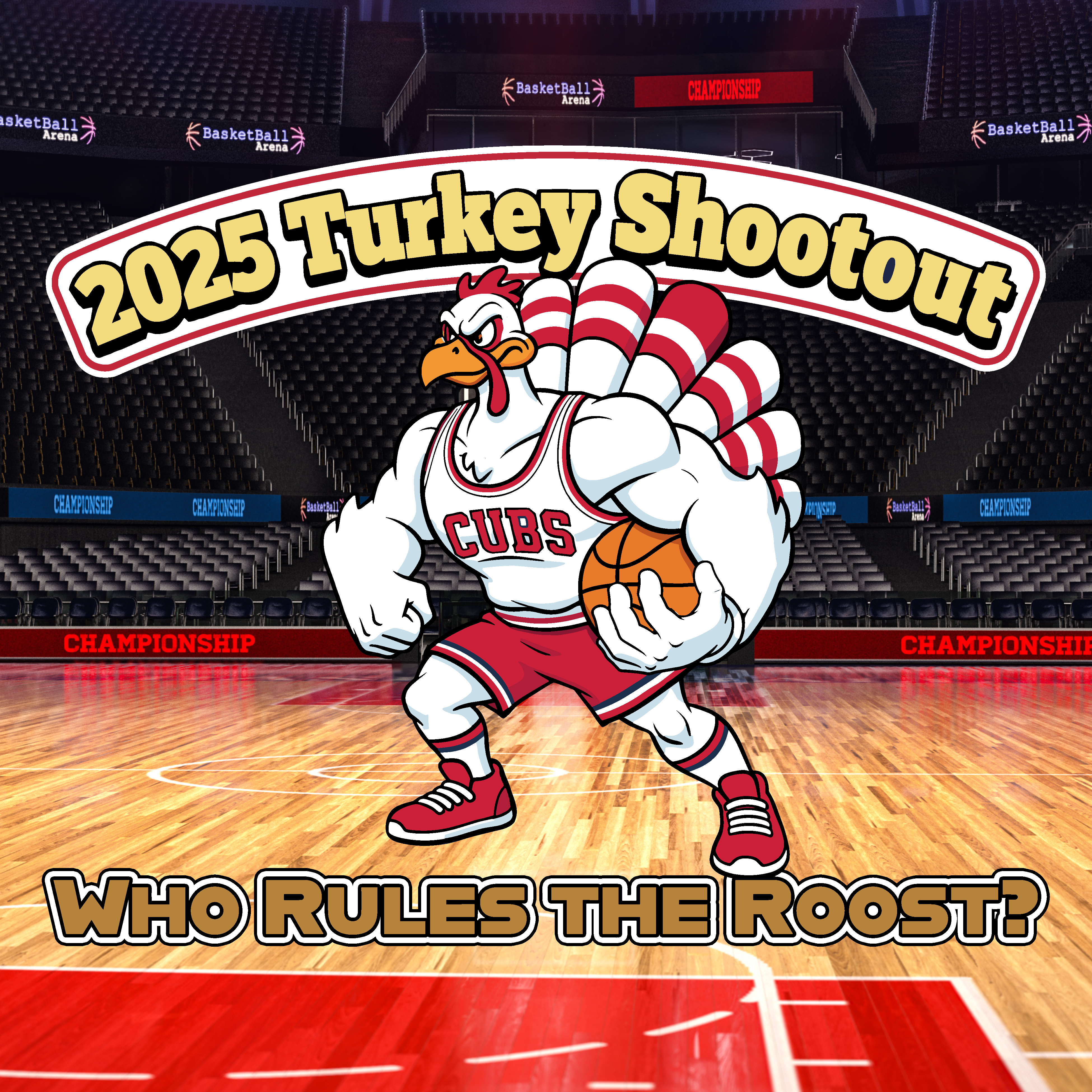 2025 Cubs Turkey Shootout T-shirt