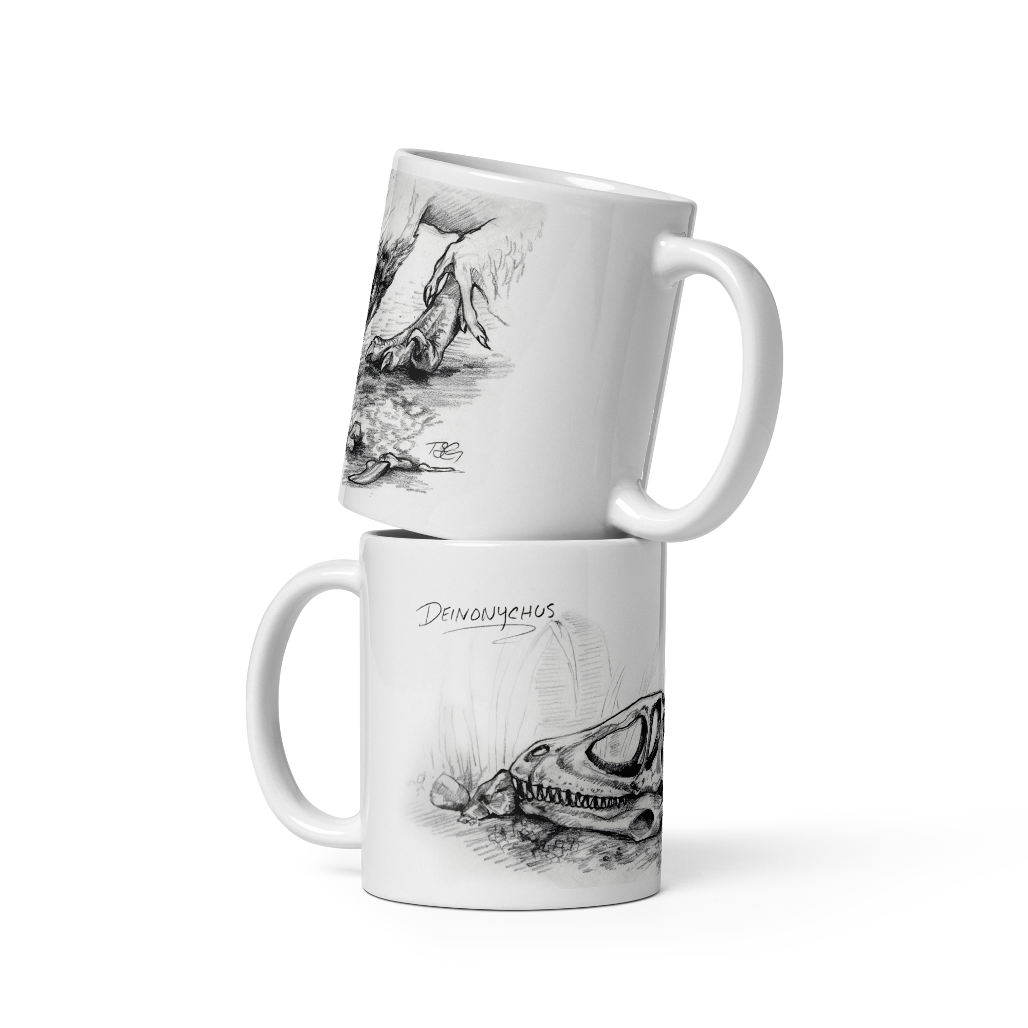 Deinonychus Discovery Mug