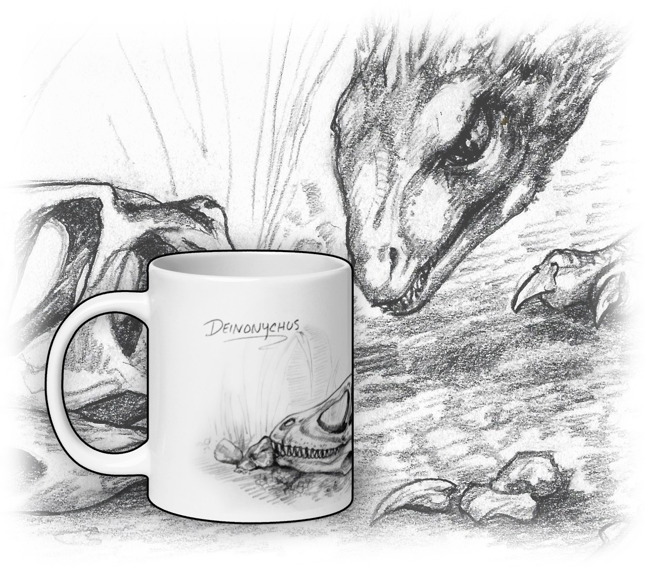 Deinonychus Discovery Mug