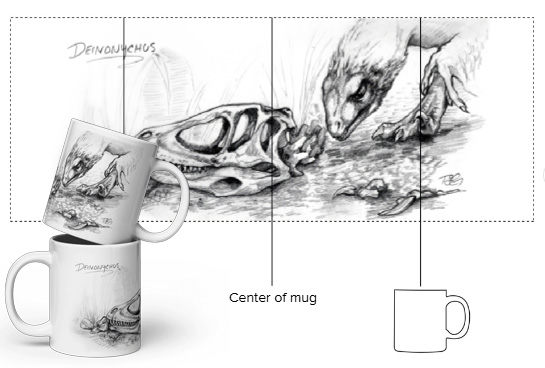 Deinonychus Discovery Mug