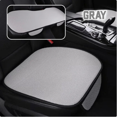 Gray Car Seat Cushion