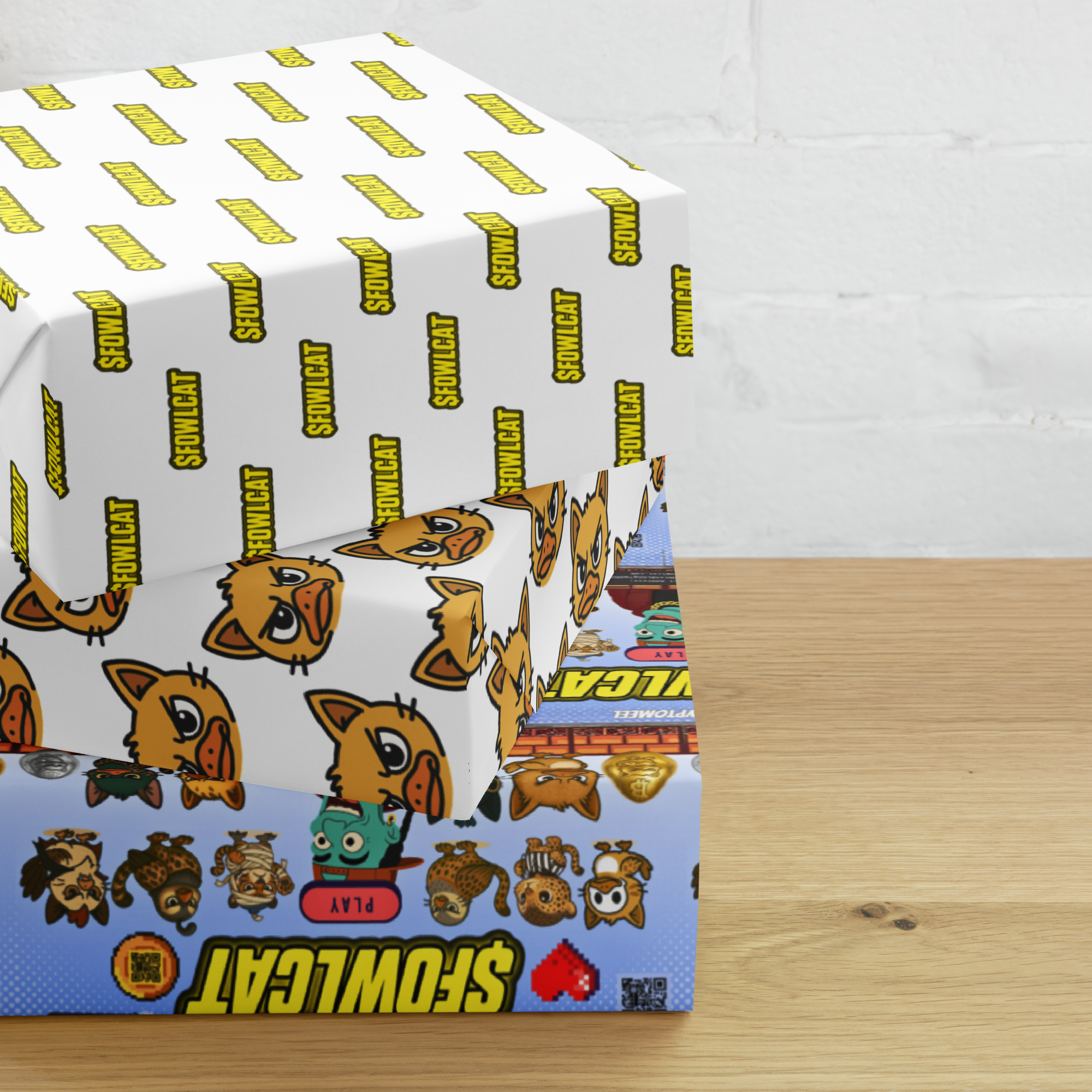 $FOWLCAT Wrapping Paper