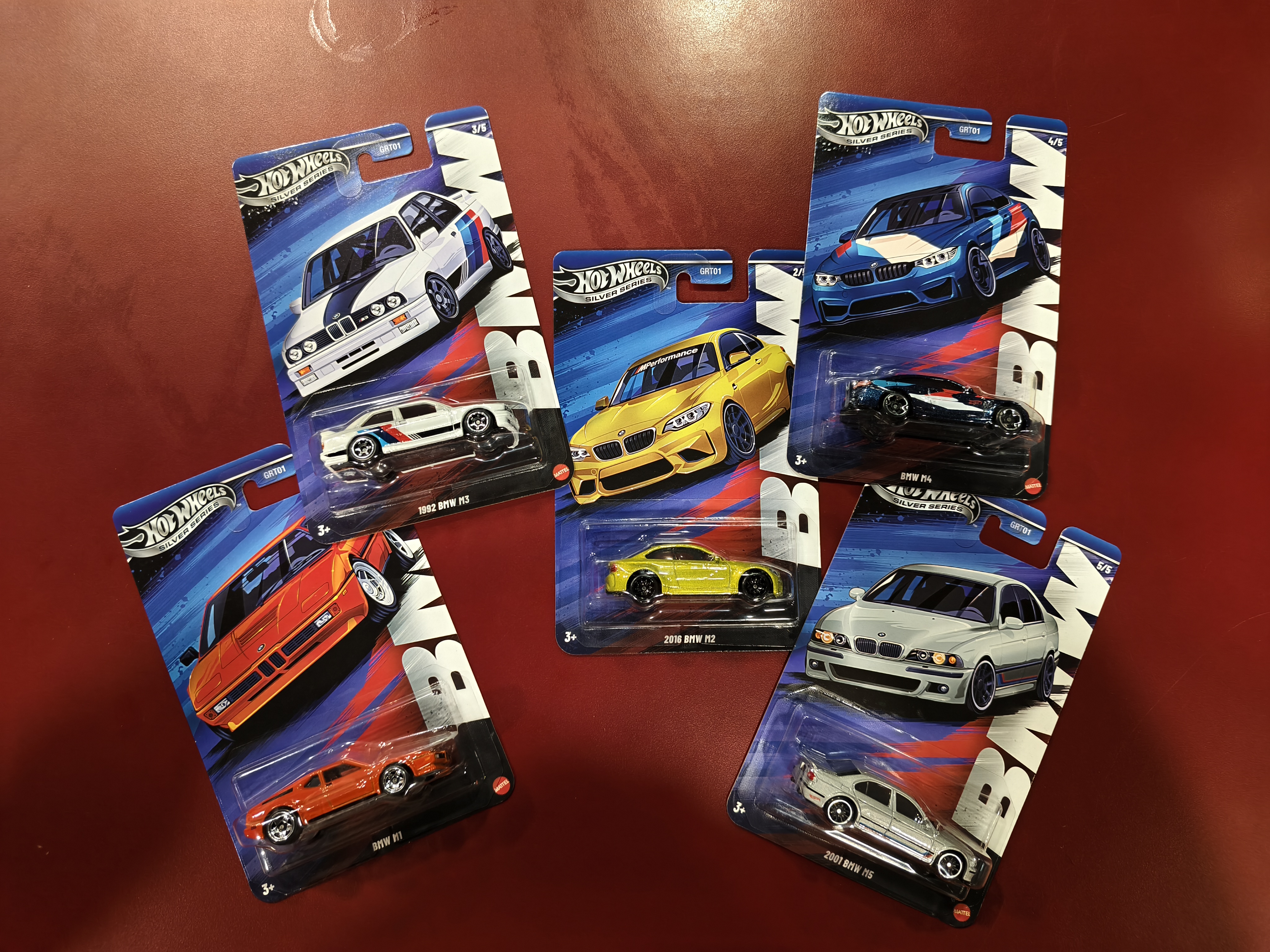 Hot Wheels BMW Silver Series Collection