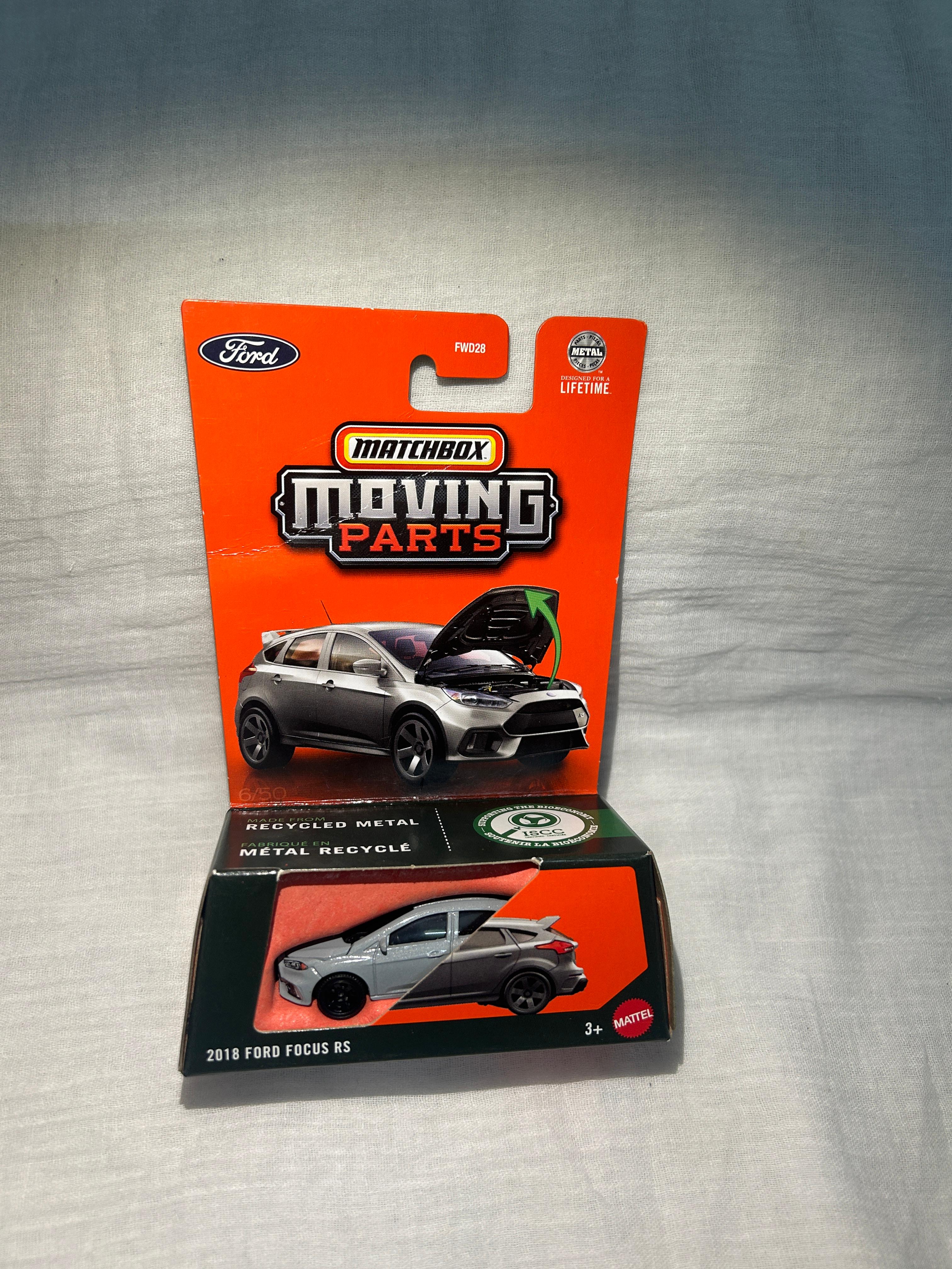 Matchbox Moving Parts 2018 Ford Focus RS