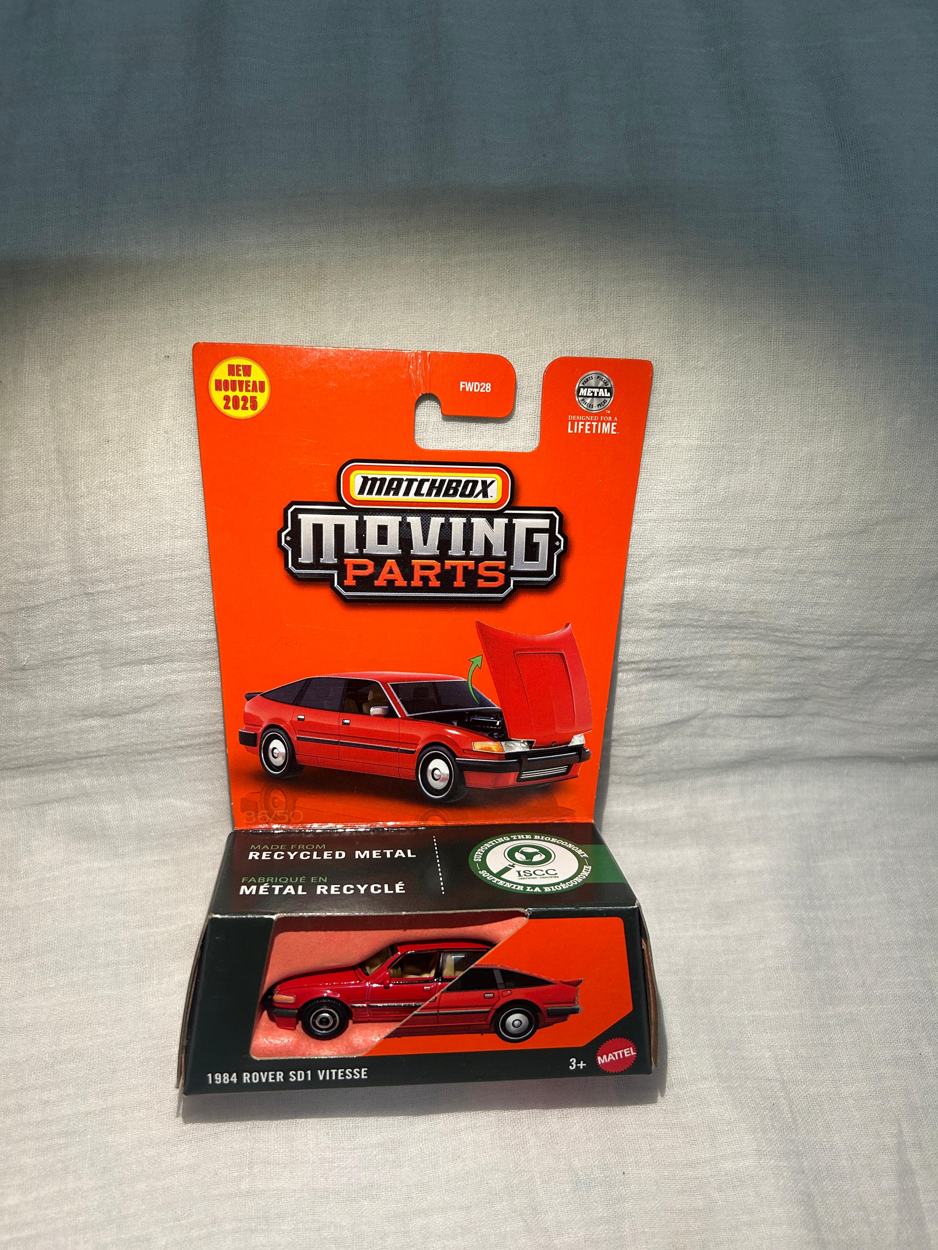 Matchbox Moving Parts 1984 Rover SD1 Vitesse