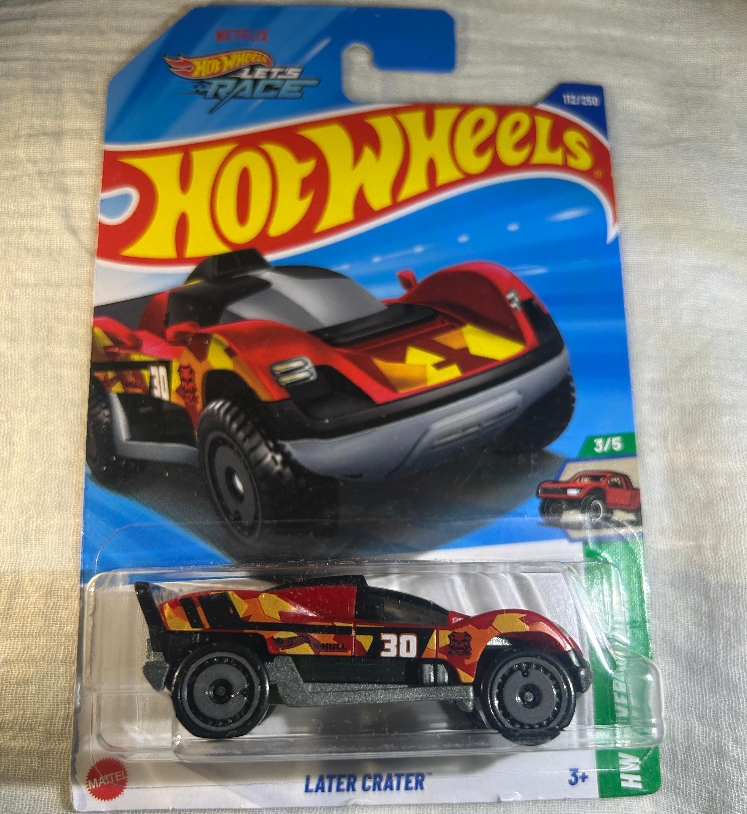 Hot Wheels Later Crater