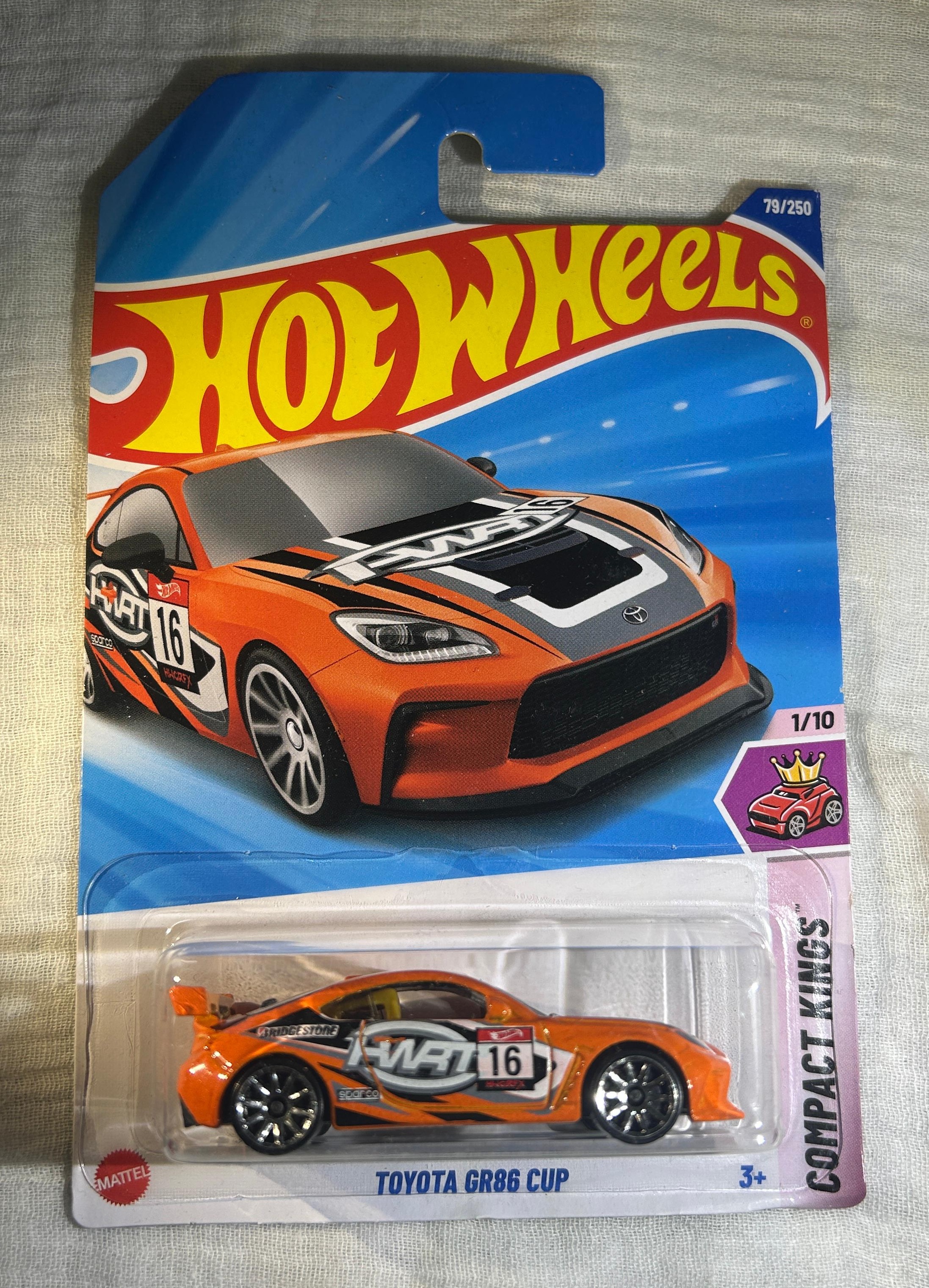 Hot Wheels Toyota GR86 Cup Diecast Car