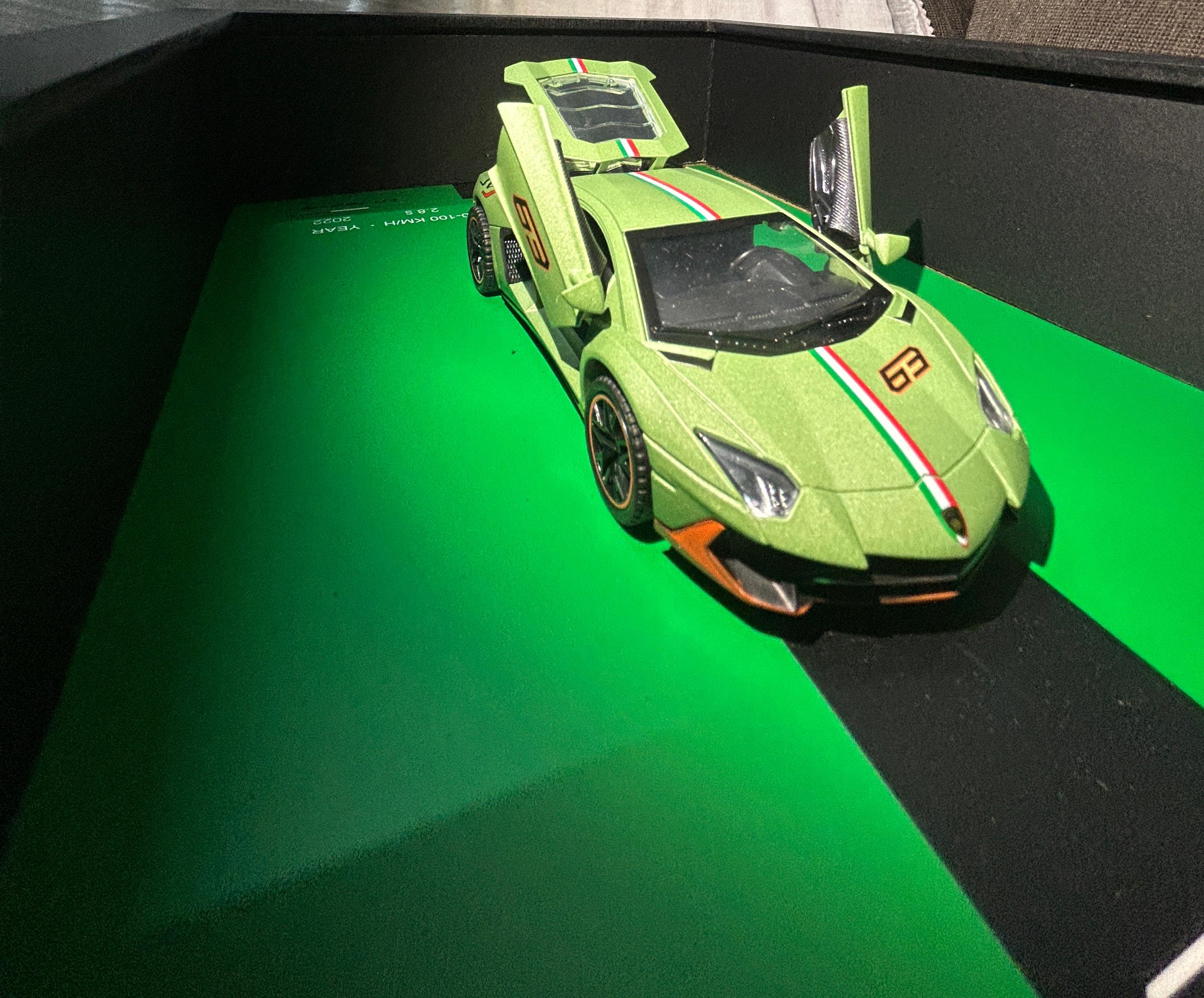 Lamborghini Aventador SVJ 63 Model Display