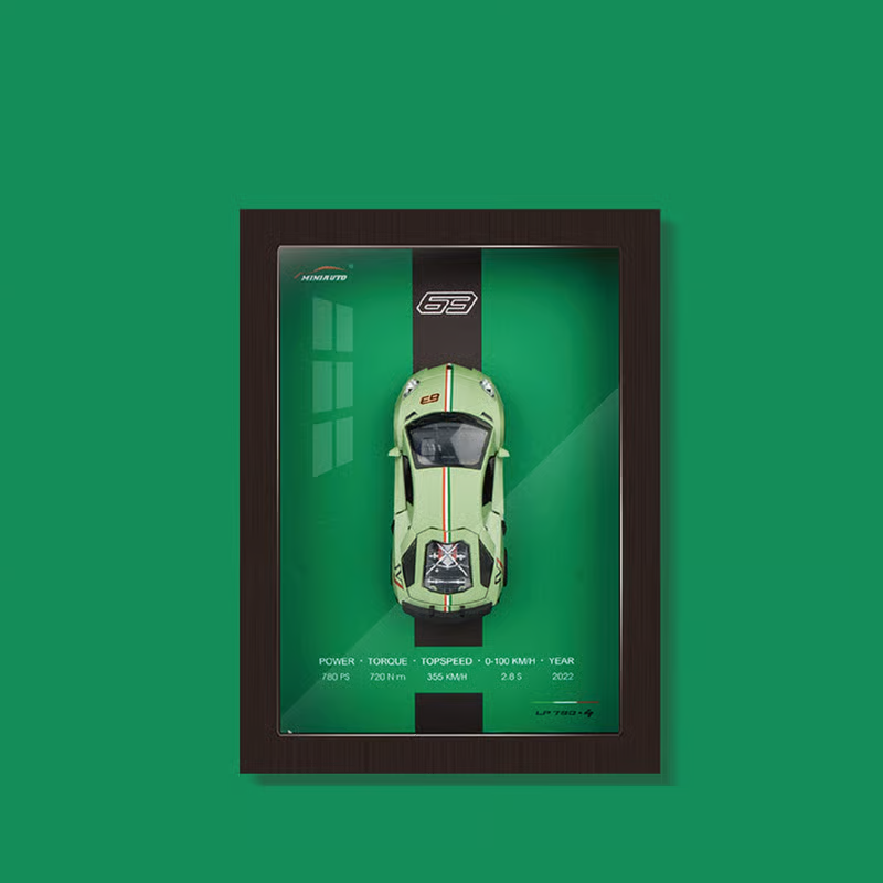 Lamborghini Aventador SVJ 63 Model Display