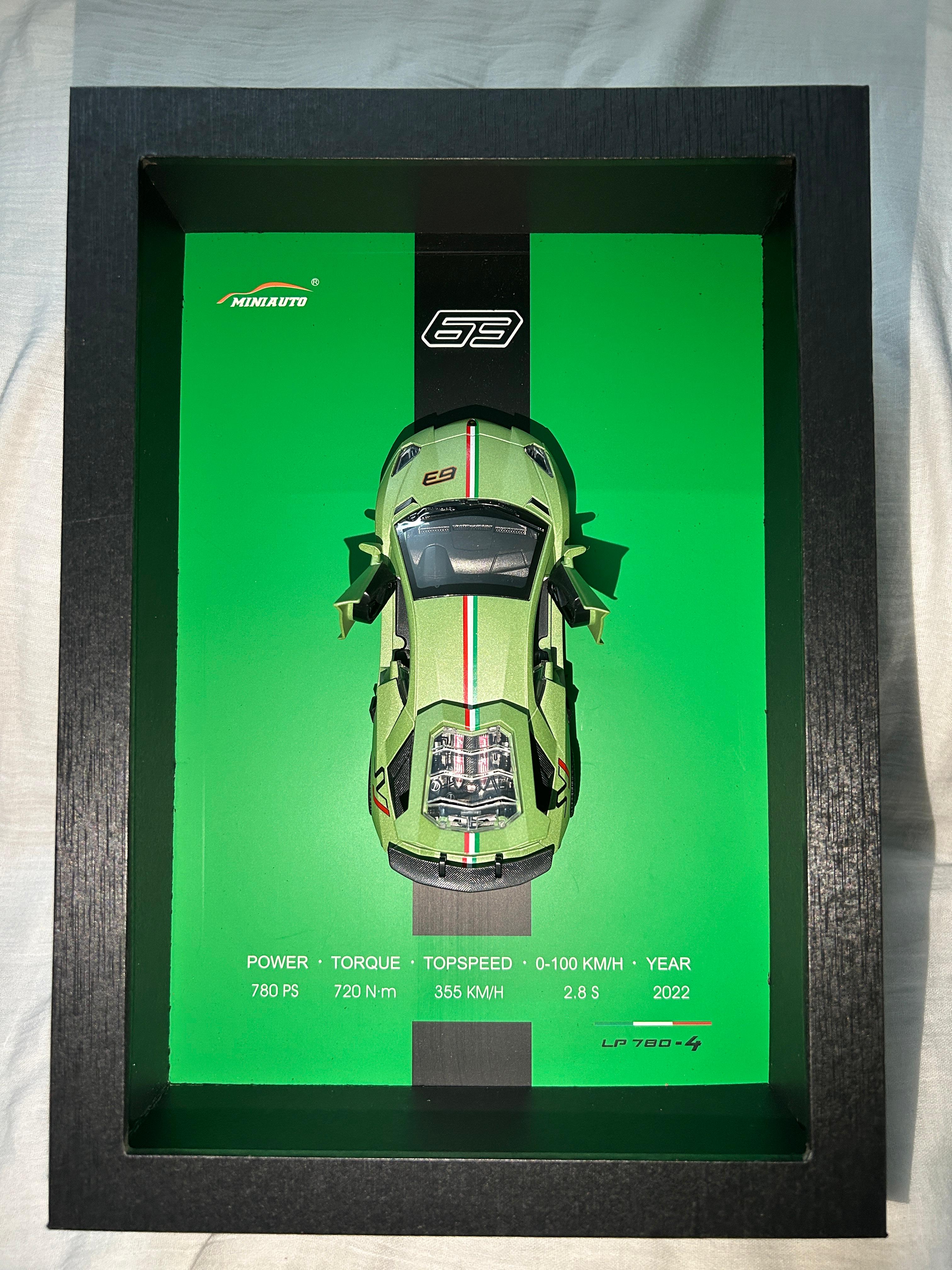 Lamborghini Aventador SVJ 63 Model Display