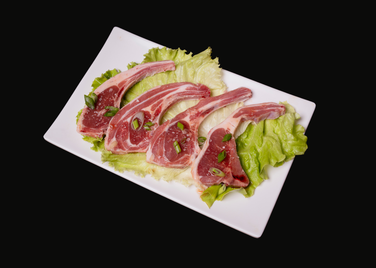 Lamb with Black Sauce 