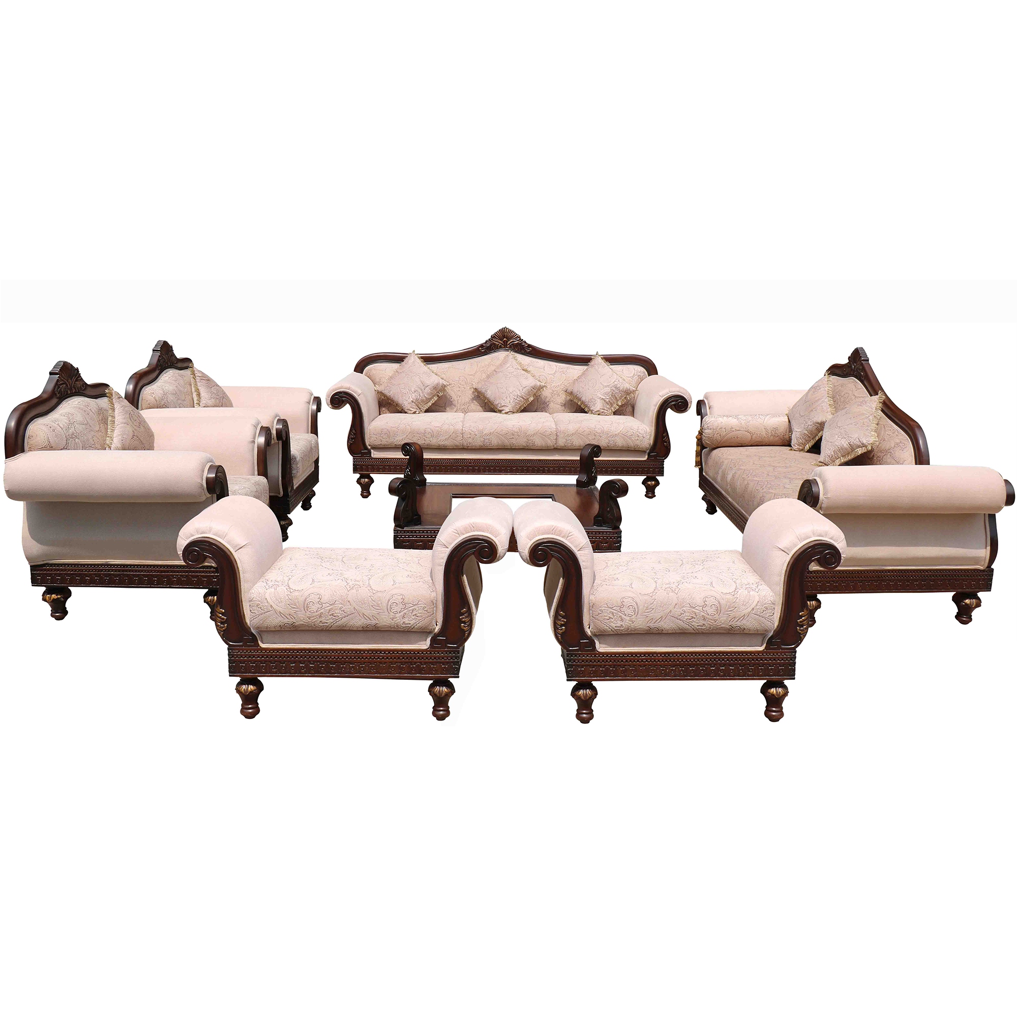 Classic Carved Sofa