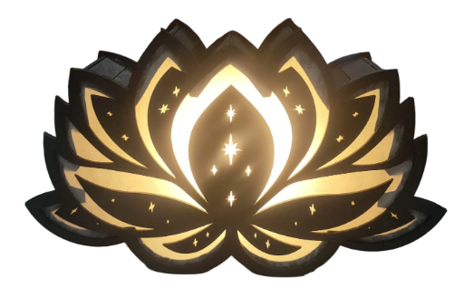 Lampara Flor de loto 