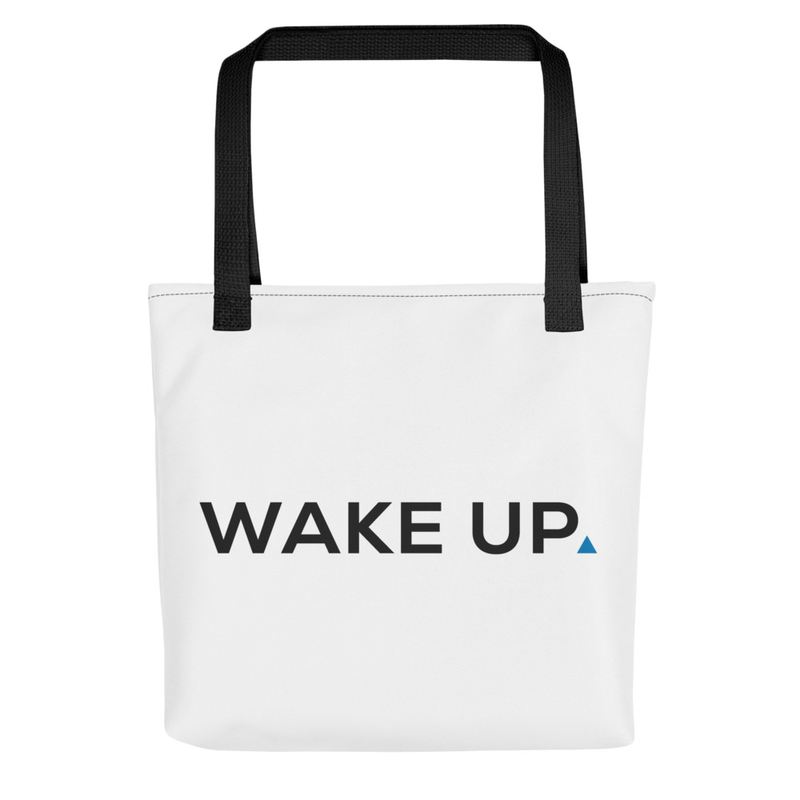 Wakeup Tote bag