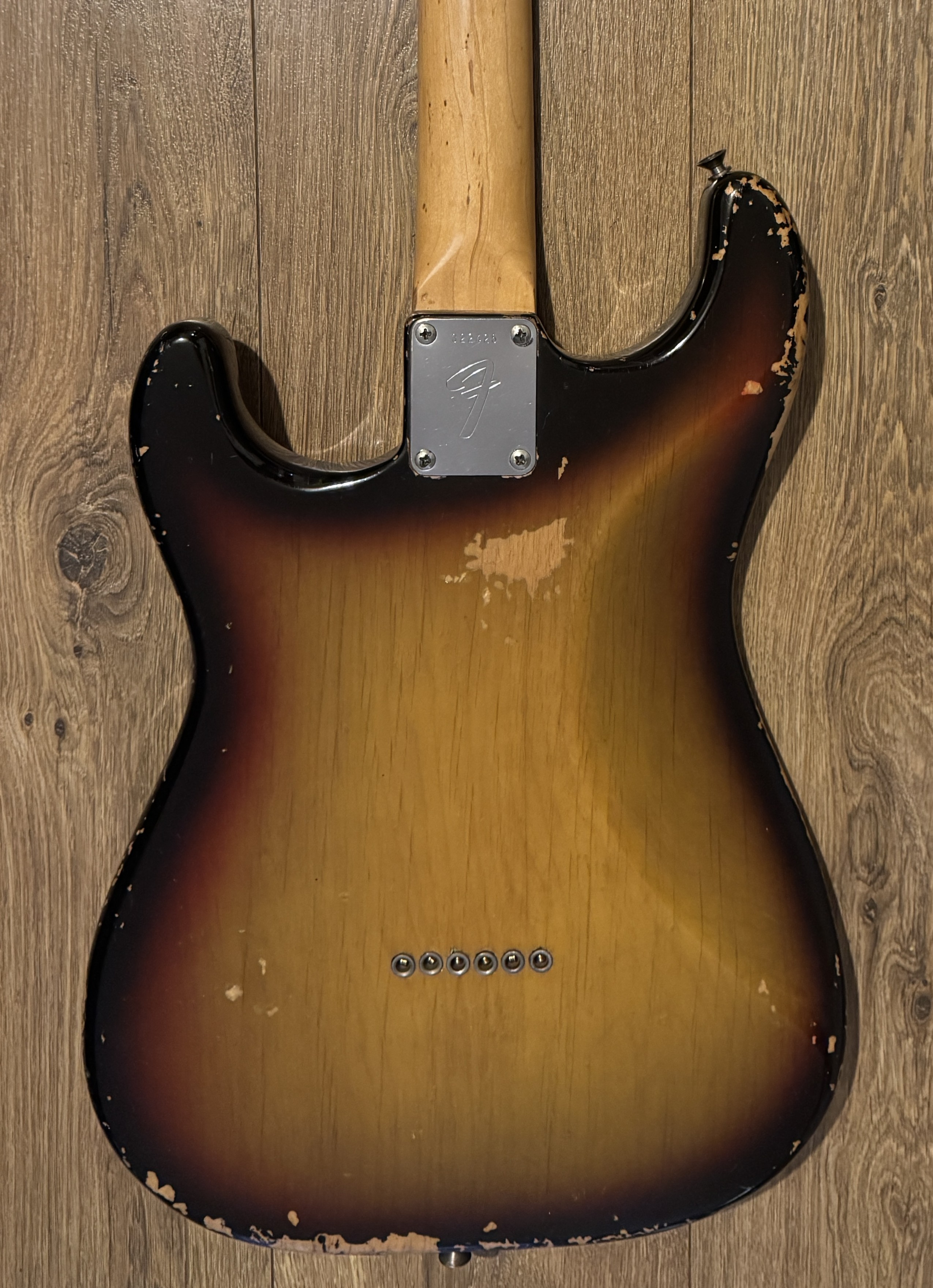 Original 1971 Fender Stratocaster Hardtail 4-Bolt Neck