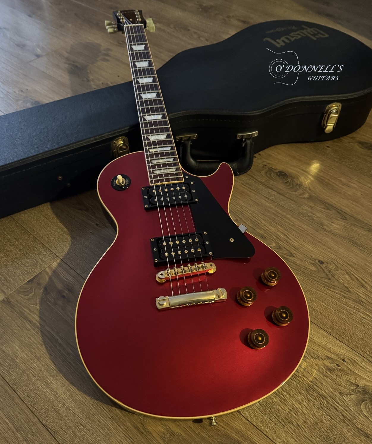 Gibson Custom Shop 1 of 25 Limited Edition Les Paul Standard *Jimmy Page #3* - Candy Apple Red over Gold Top