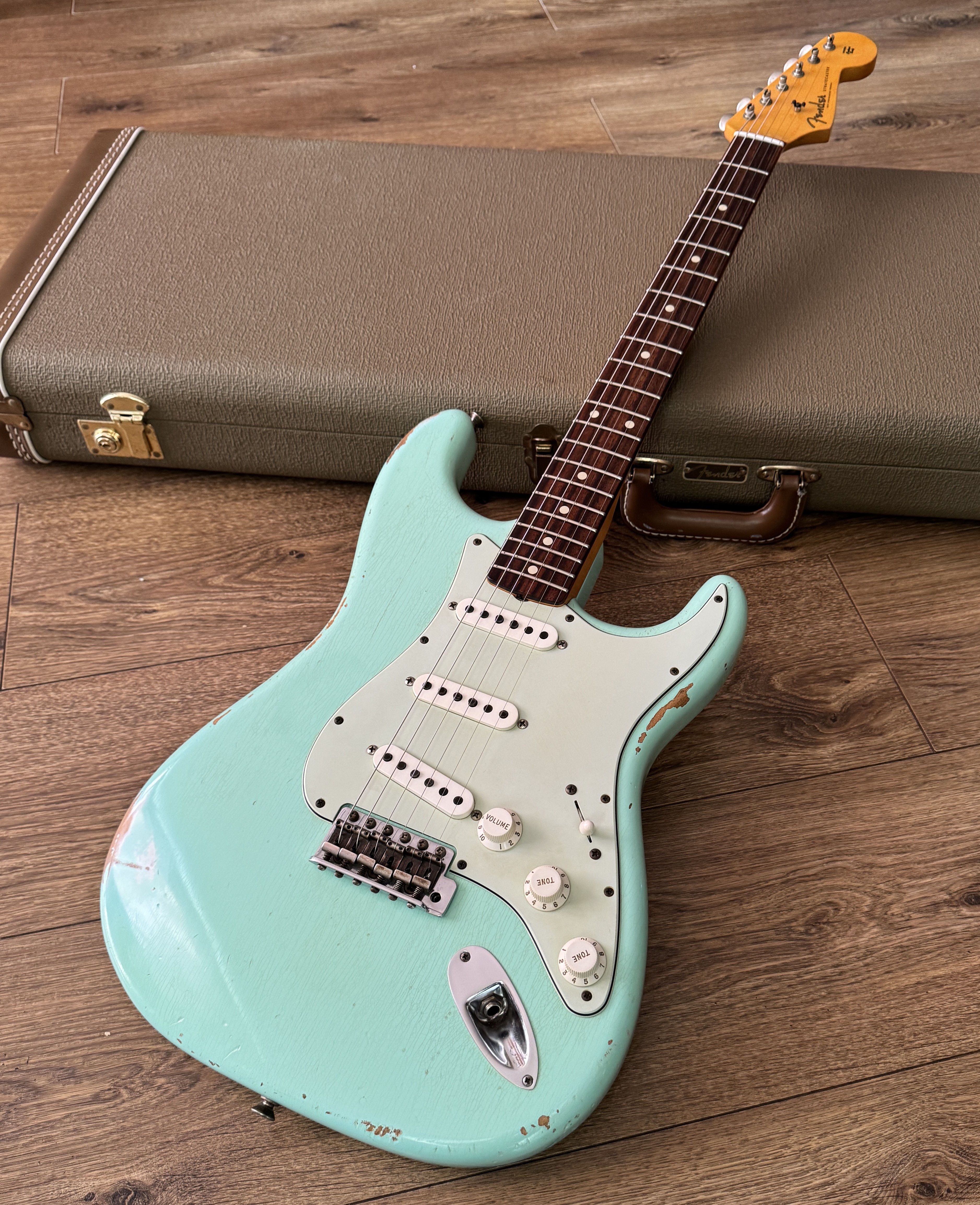 Fender Custom Shop '60 Reissue Stratocaster Relic Surf Green