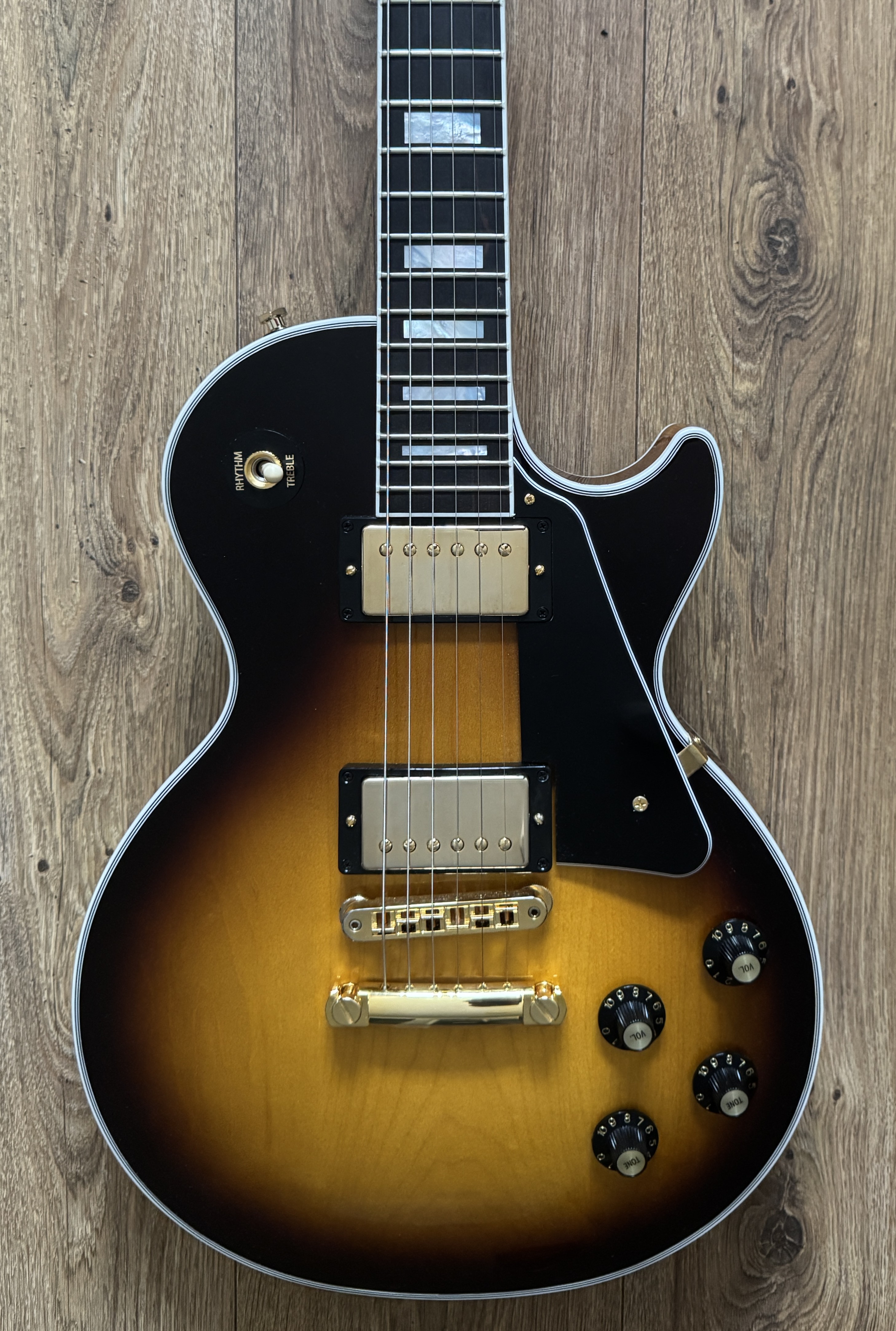 Gibson Les Paul Custom '70s Tobacco Burst - Brand New