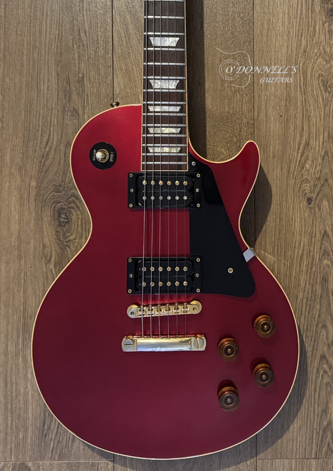 Gibson Custom Shop 1 of 25 Limited Edition Les Paul Standard *Jimmy Page #3* - Candy Apple Red over Gold Top