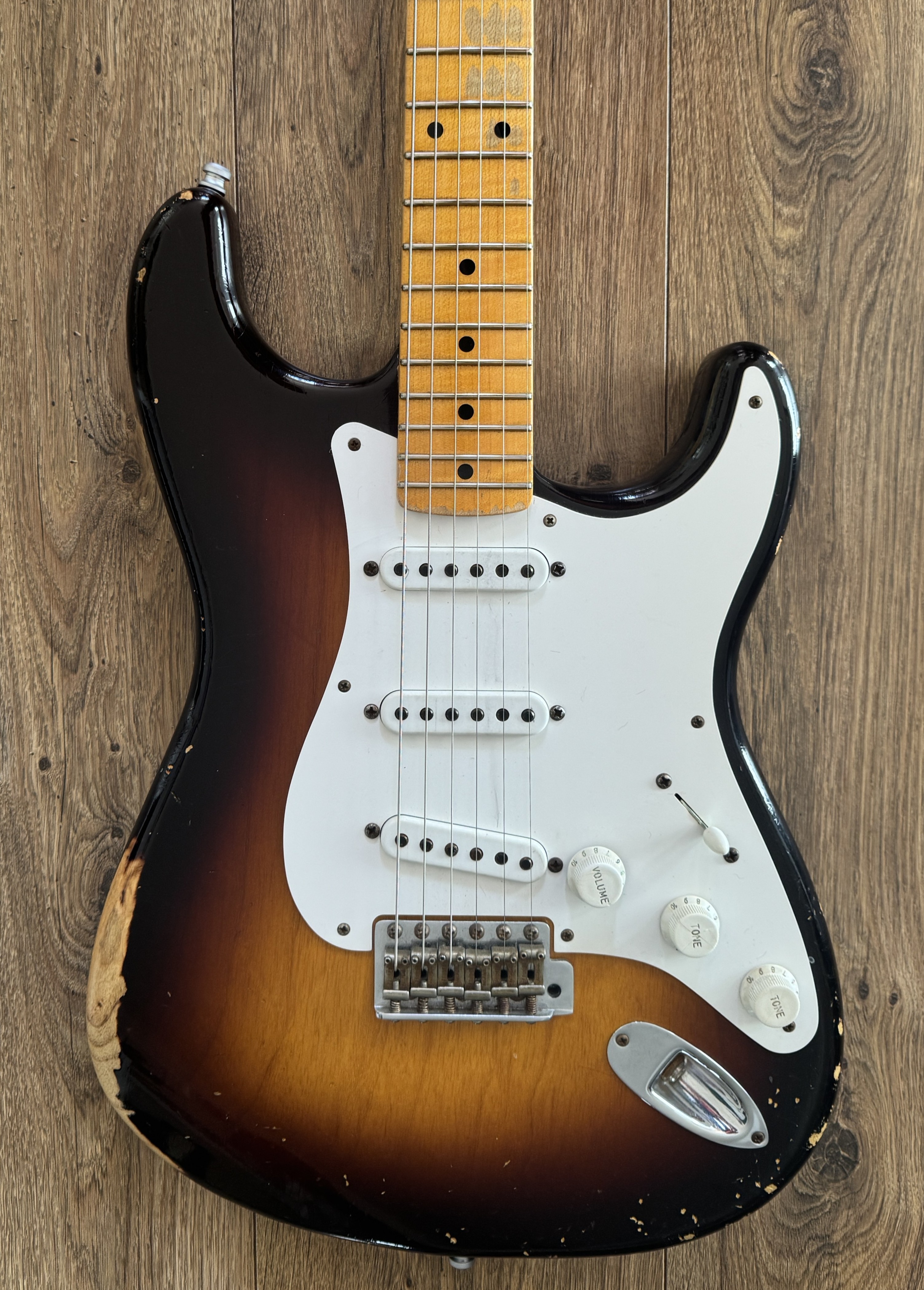 Fender Custom Shop 60th Anniversary 1954 Stratocaster Heavy Relic 2-Tone Sunburst