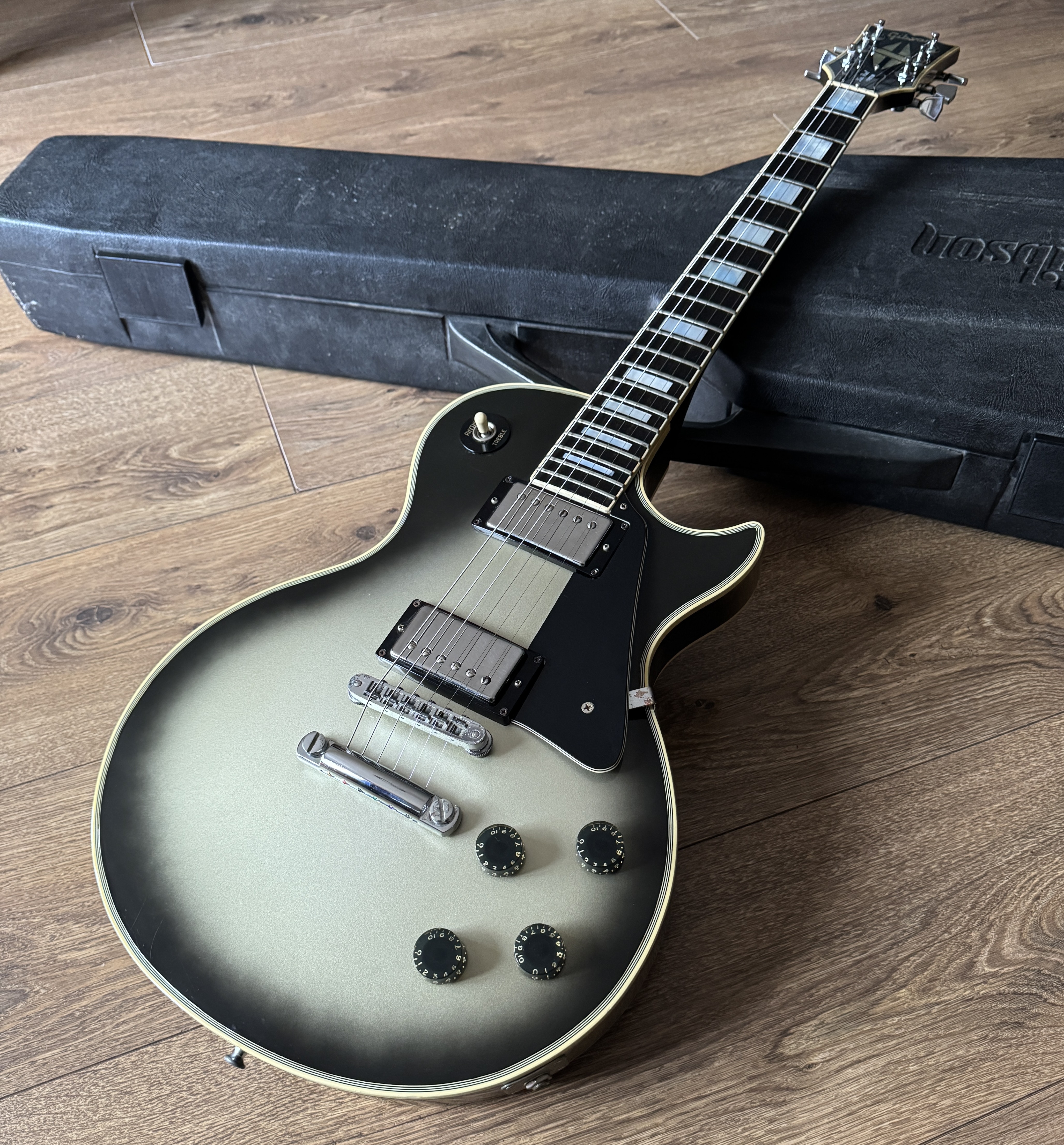 Original 1979 Gibson Les Paul Custom Silverburst