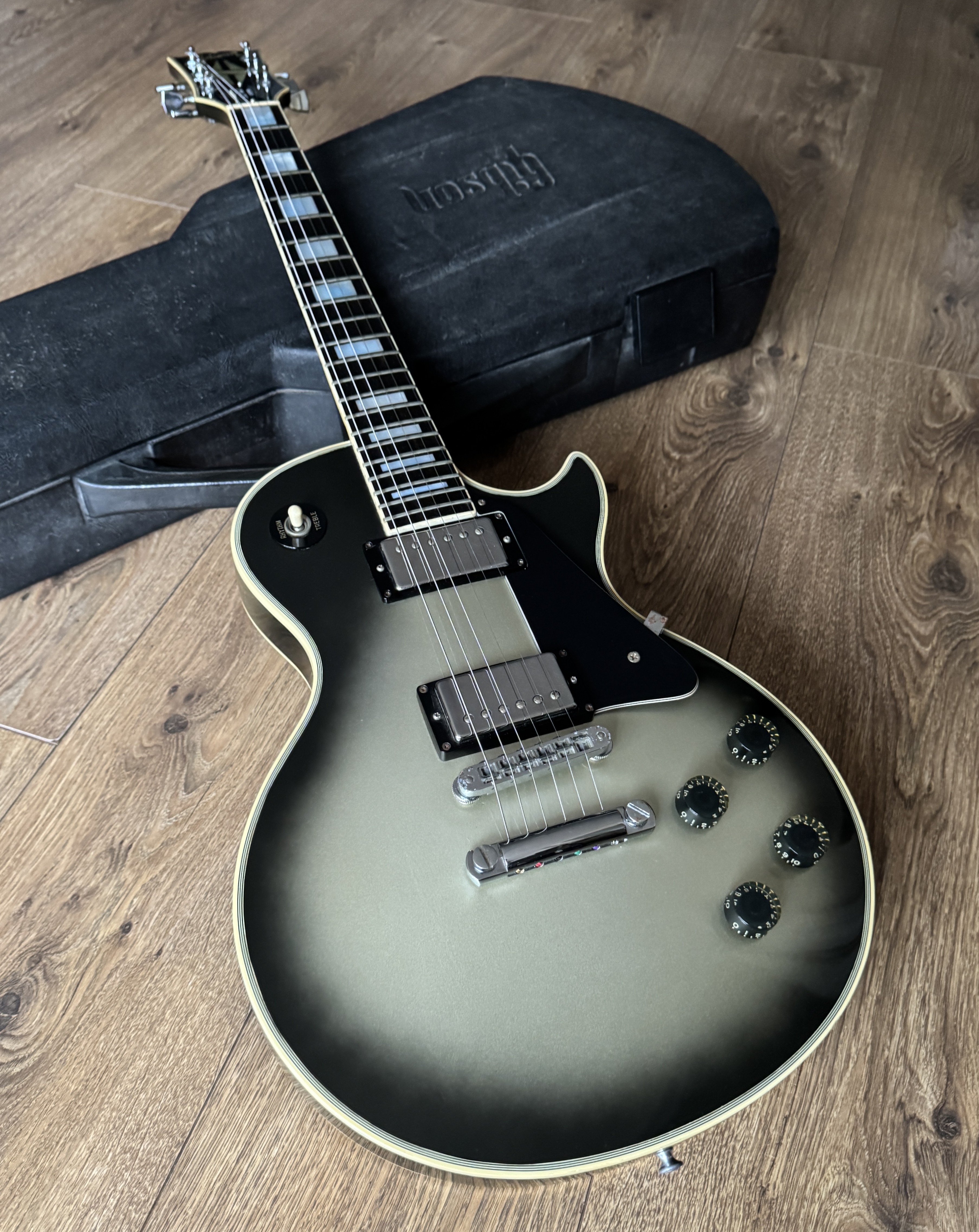 Original 1979 Gibson Les Paul Custom Silverburst