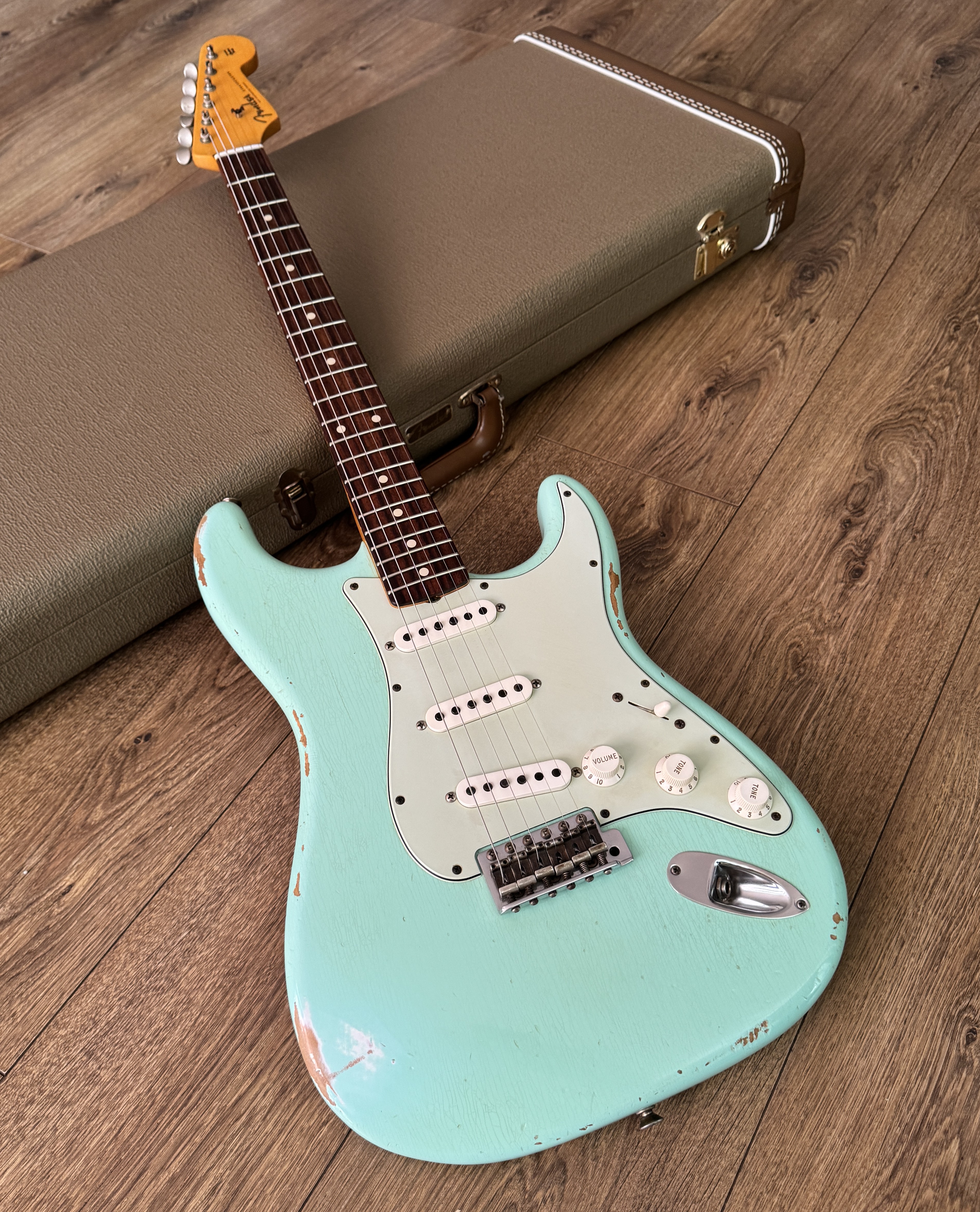 Fender Custom Shop '60 Reissue Stratocaster Relic Surf Green