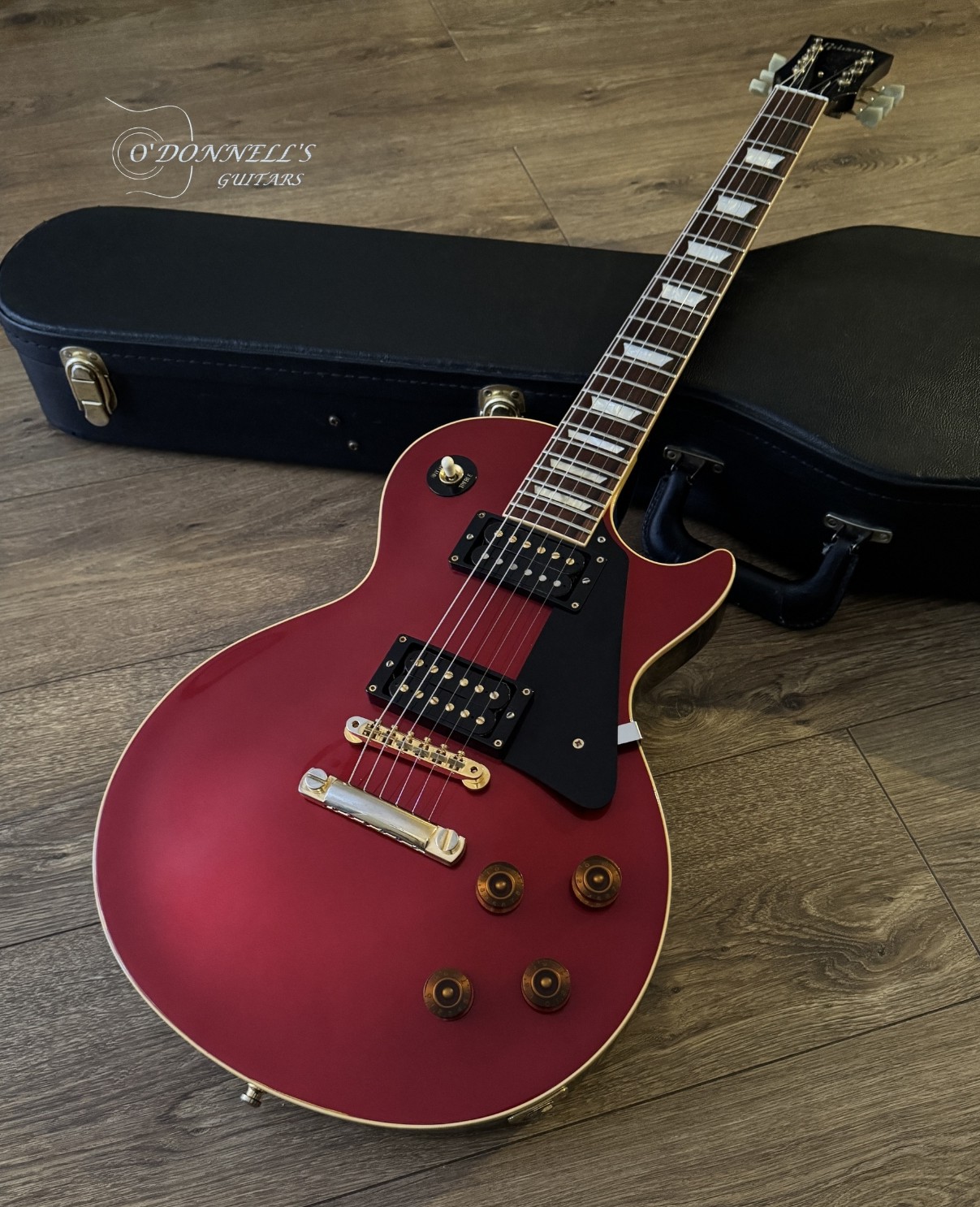 Gibson Custom Shop 1 of 25 Limited Edition Les Paul Standard *Jimmy Page #3* - Candy Apple Red over Gold Top