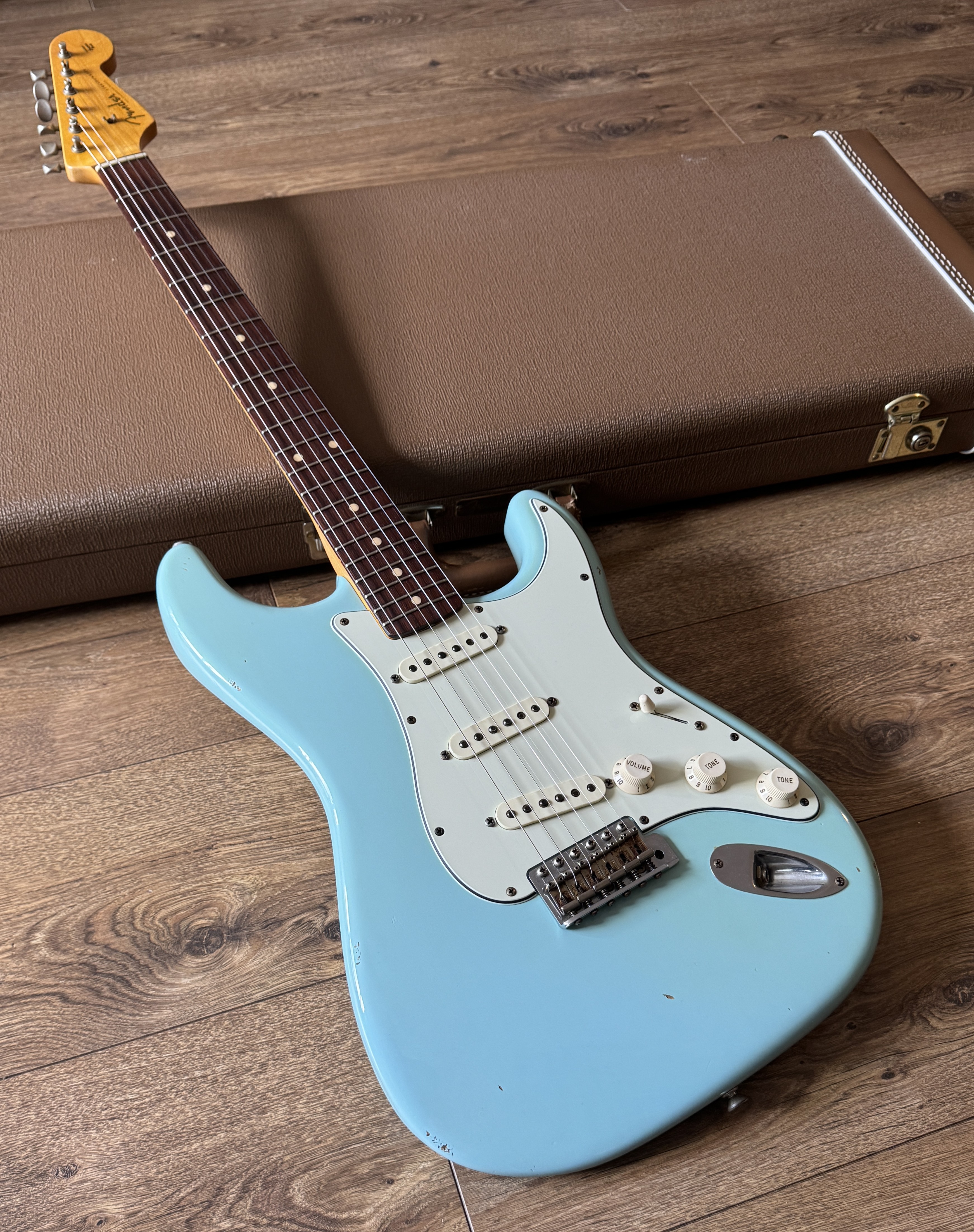 Fender Custom Shop '60 Reissue Stratocaster Relic Daphne Blue