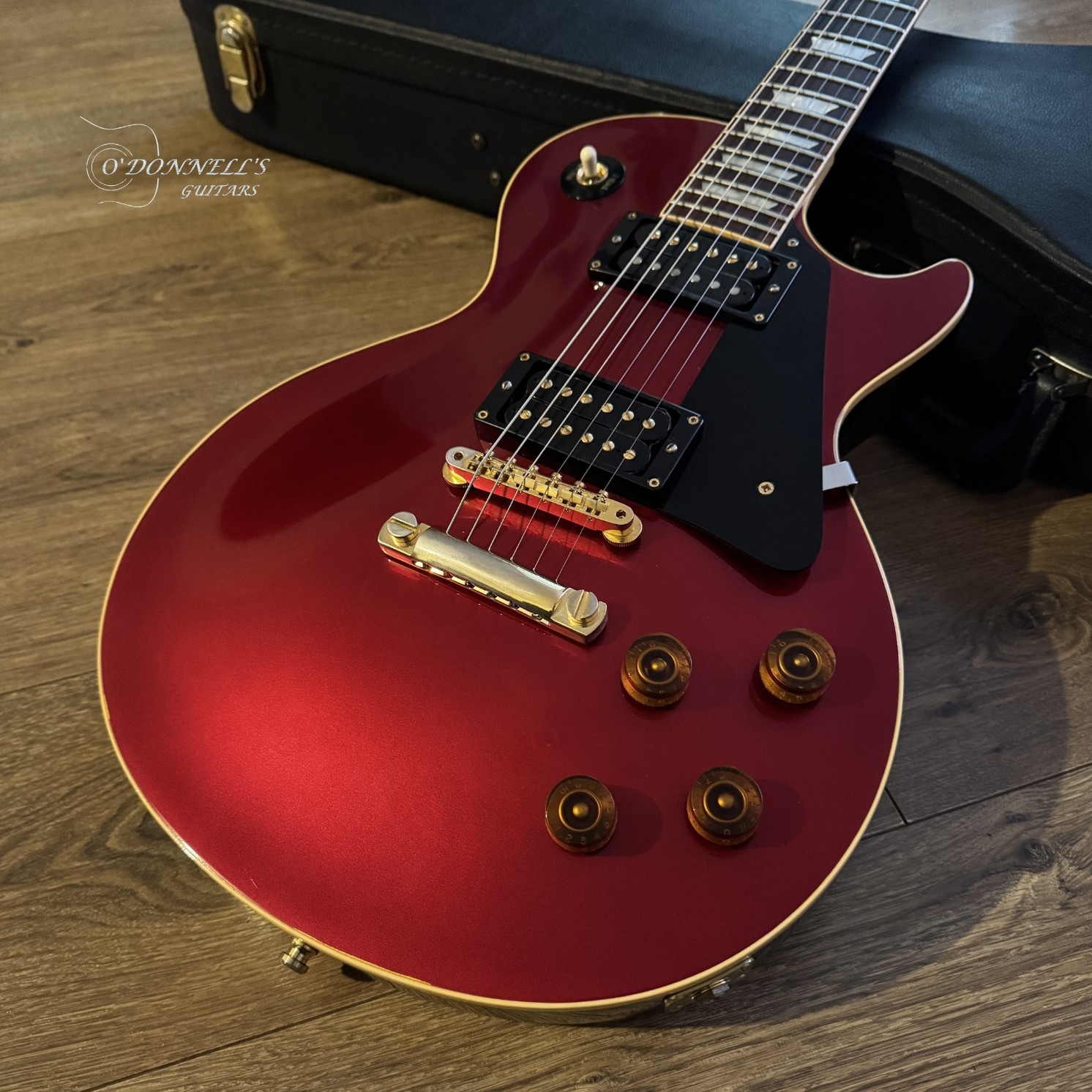Gibson Custom Shop 1 of 25 Limited Edition Les Paul Standard *Jimmy Page #3* - Candy Apple Red over Gold Top