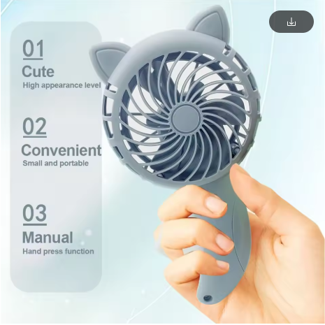 Cat Ear Handheld Fan