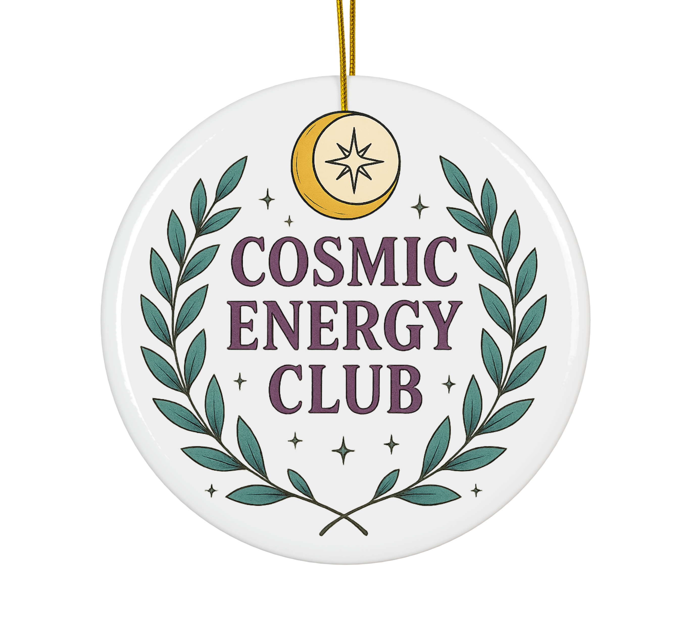Cosmic Energy Club Ornament
