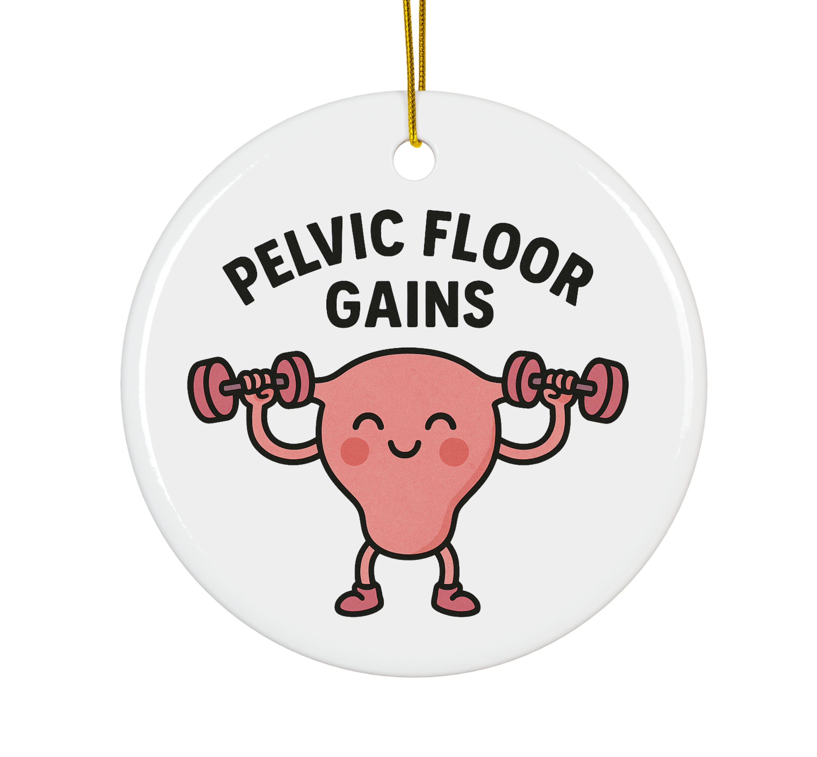 Pelvic Floor Gains Ornament