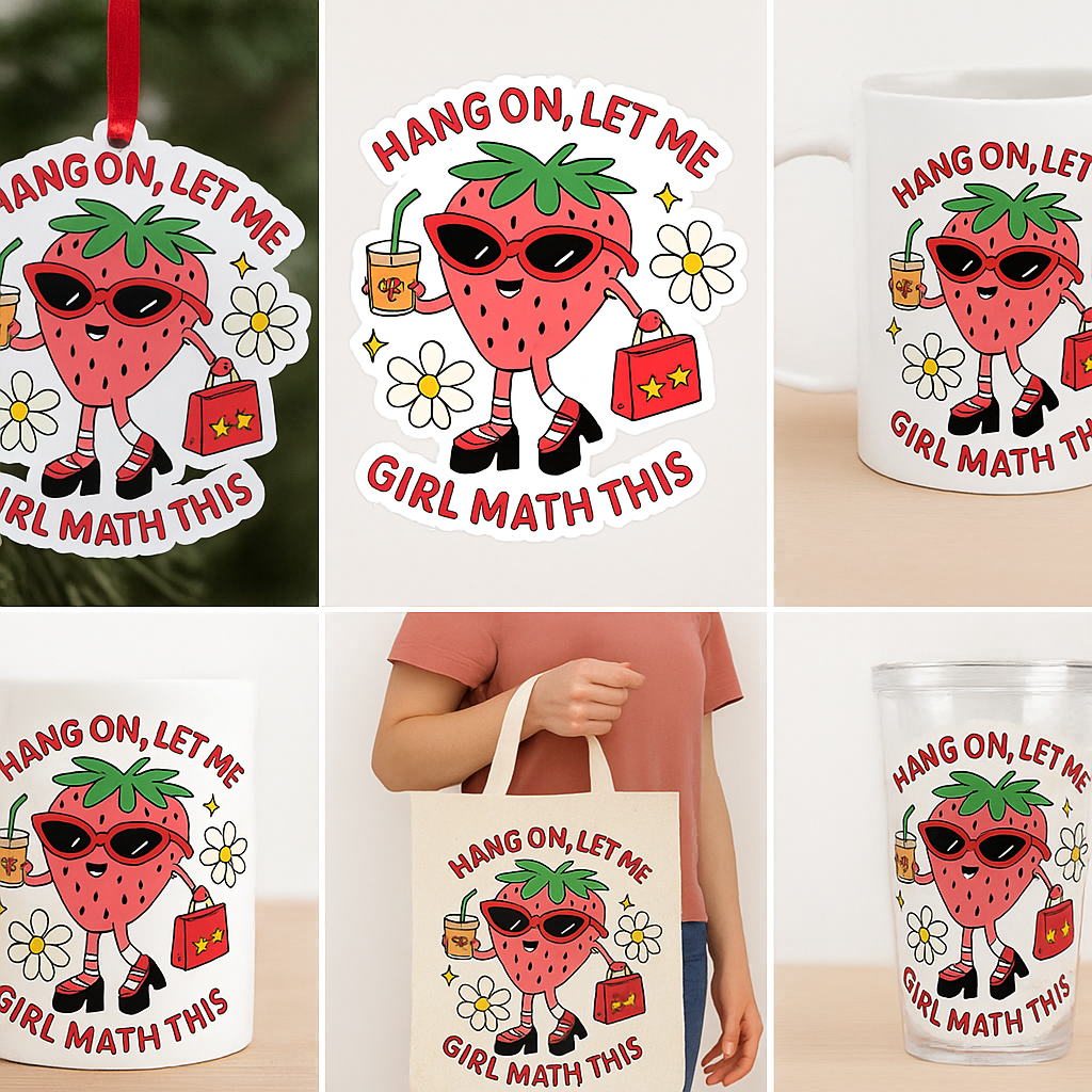 Hang On, Let Me Girl Math This Strawberry Collection