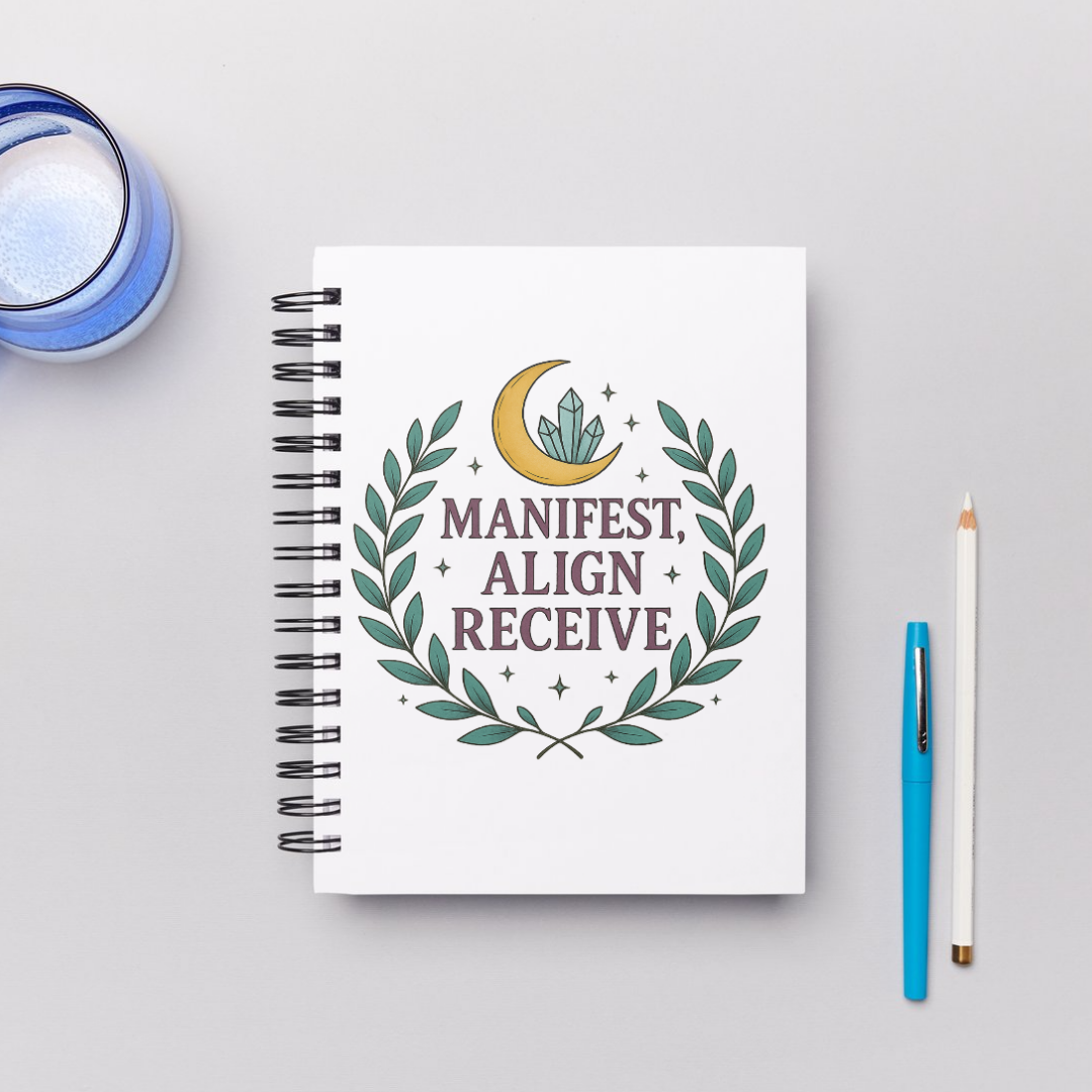 Manifest, Align, Receive Spiral Notebook