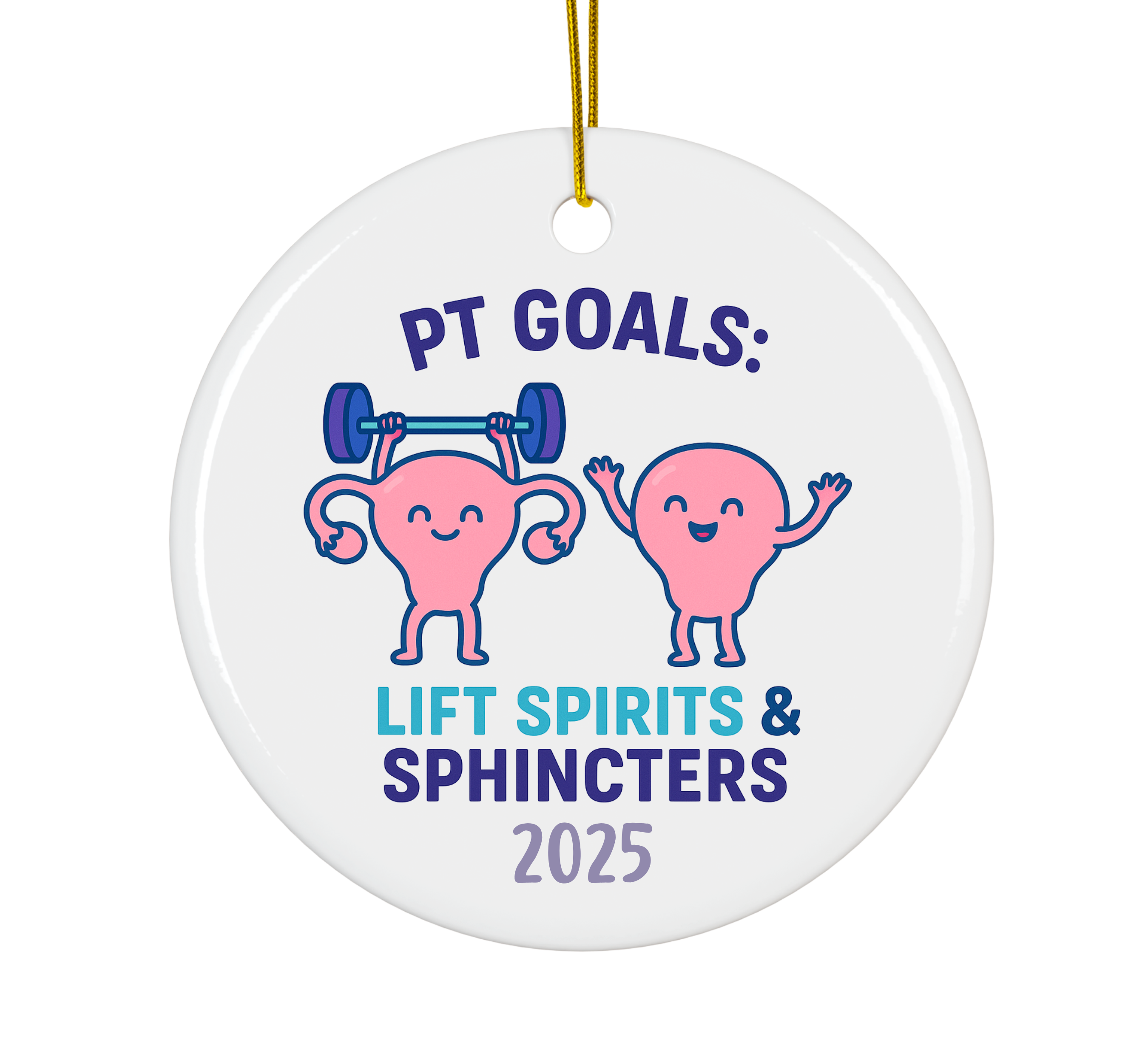 PT Goals 2025 Ornament