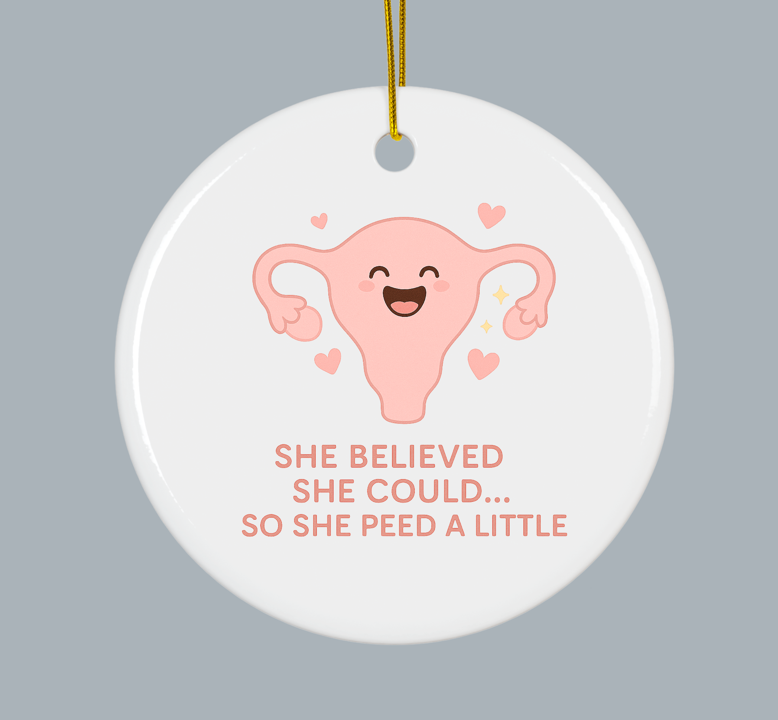 Funny Uterus Ornament