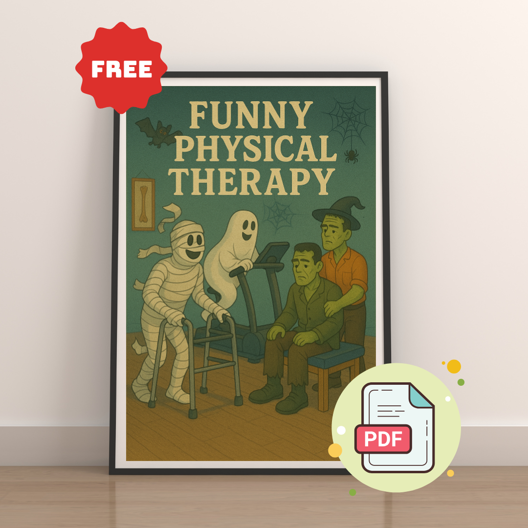 Funny Physical Therapy Poster