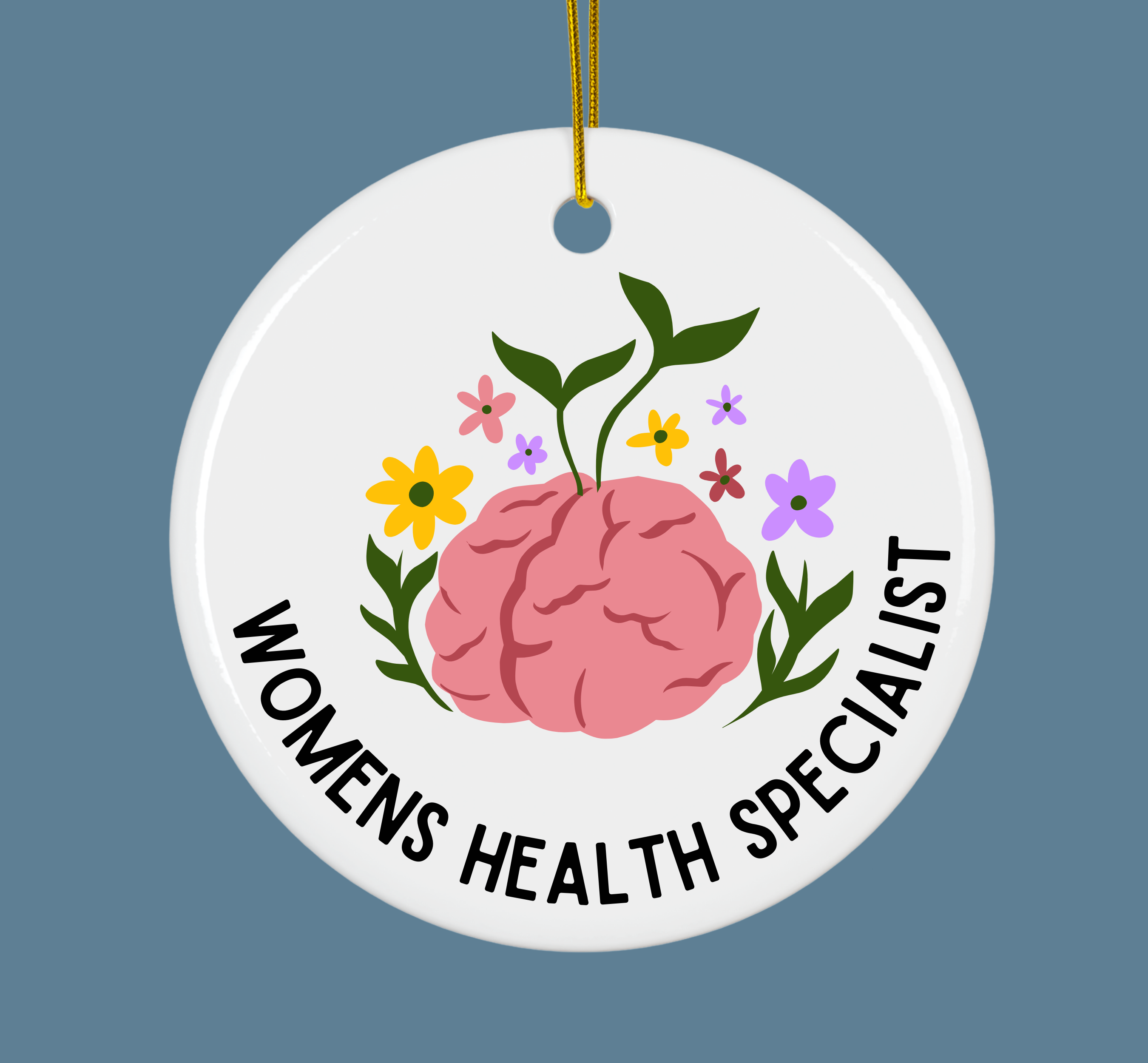 Women's Health Specialist Ceramic Ornament