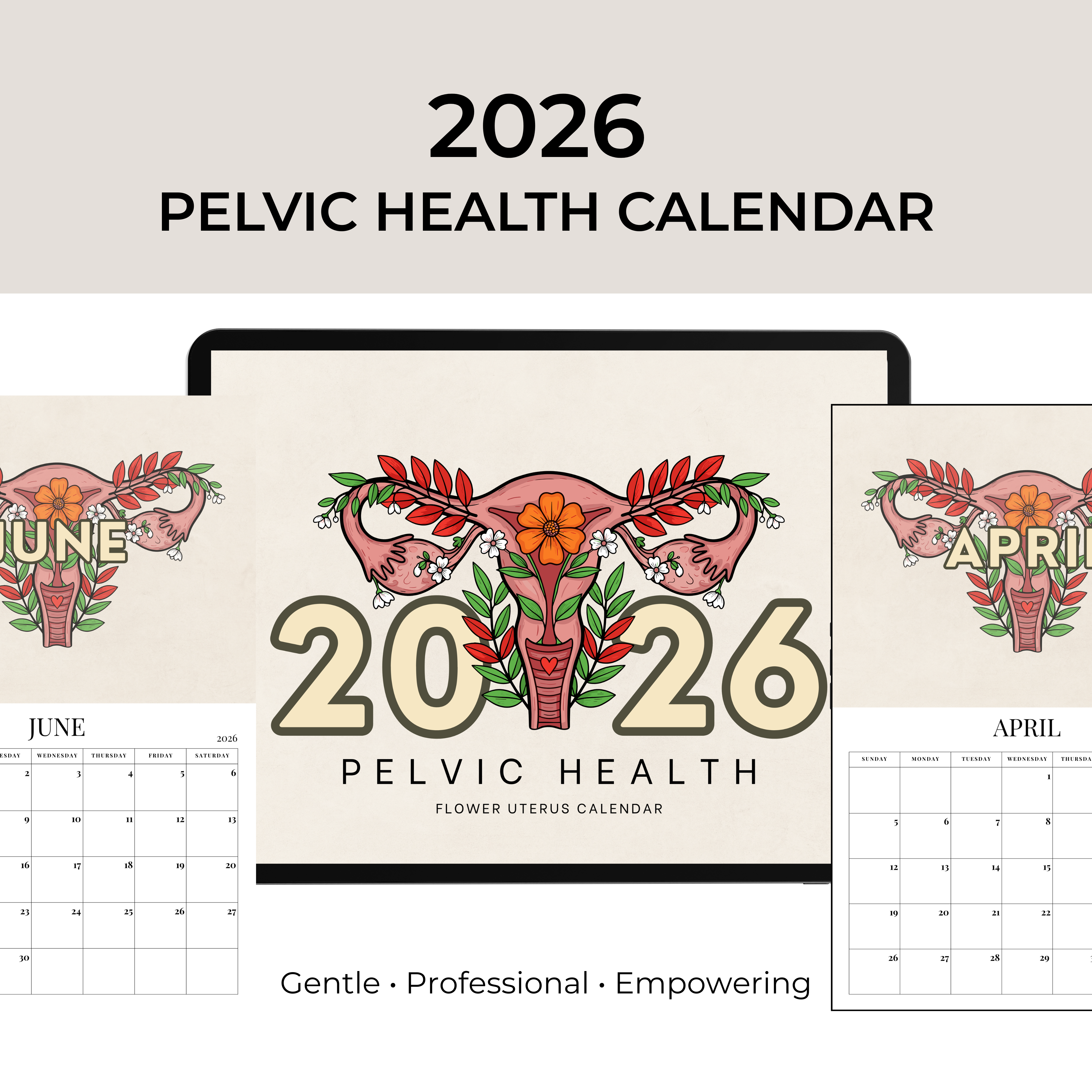 2026 Pelvic Health Calendar